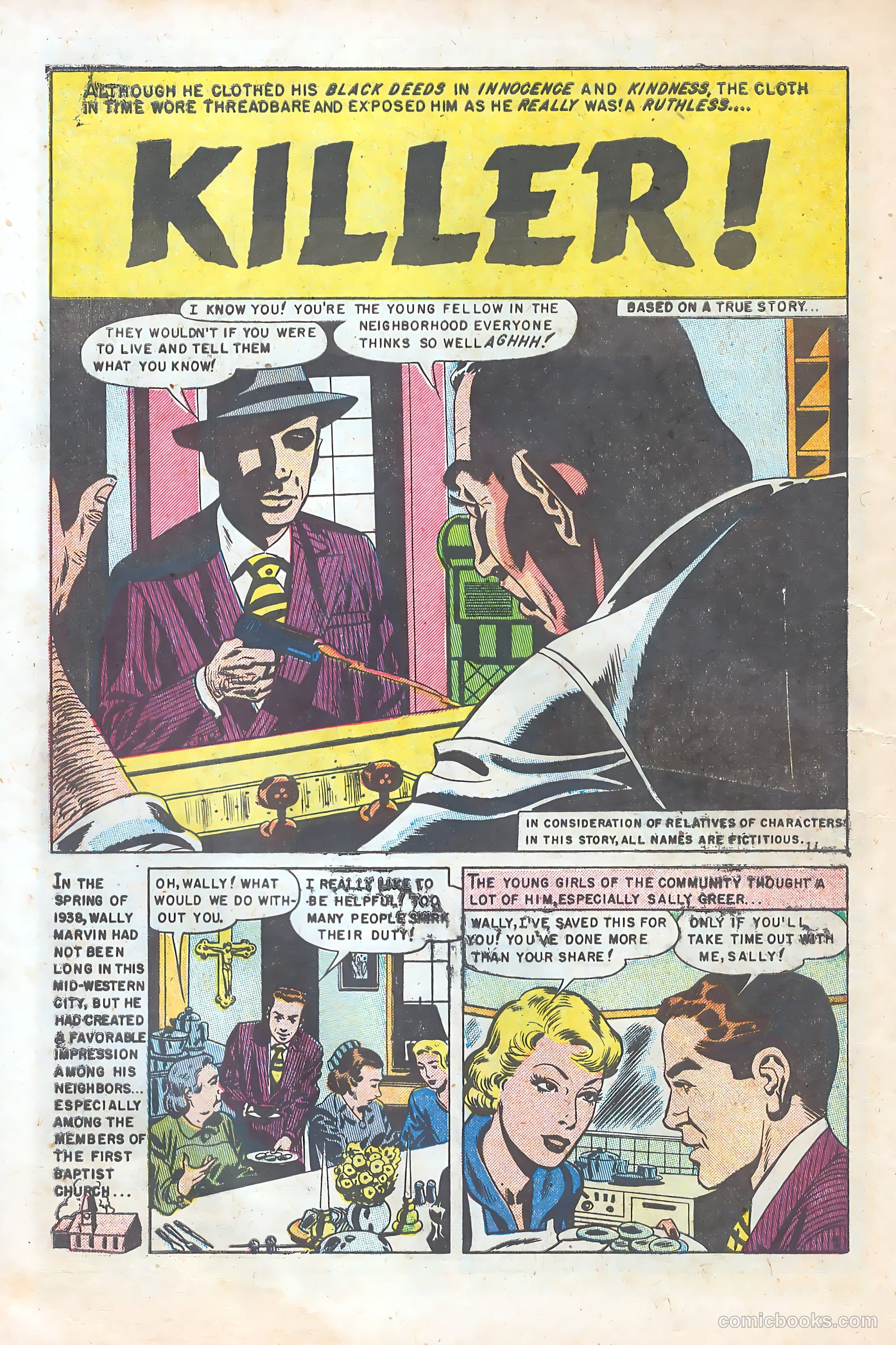 Sensational Police Cases #4 (1954) — page 10 of 37