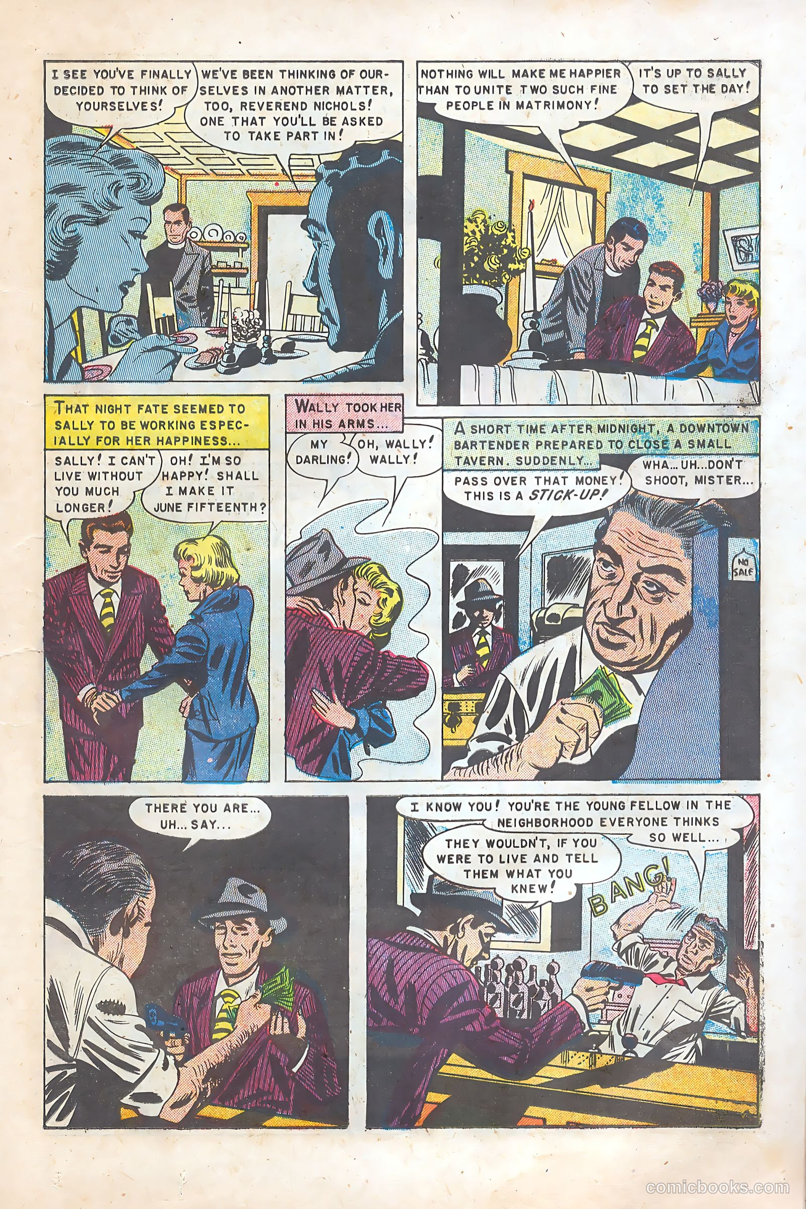 Sensational Police Cases #4 (1954) — page 11 of 37