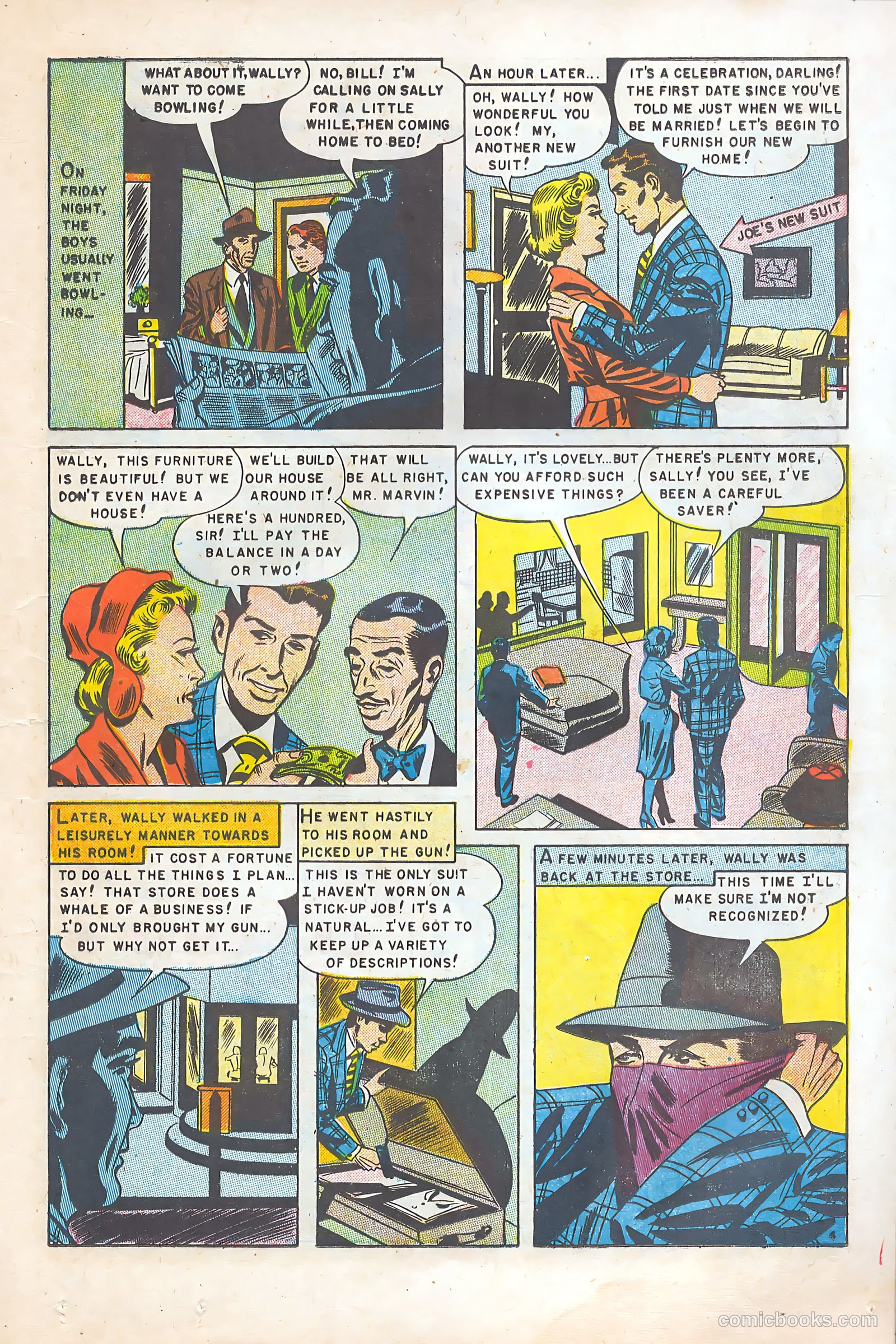 Sensational Police Cases #4 (1954) — page 13 of 37