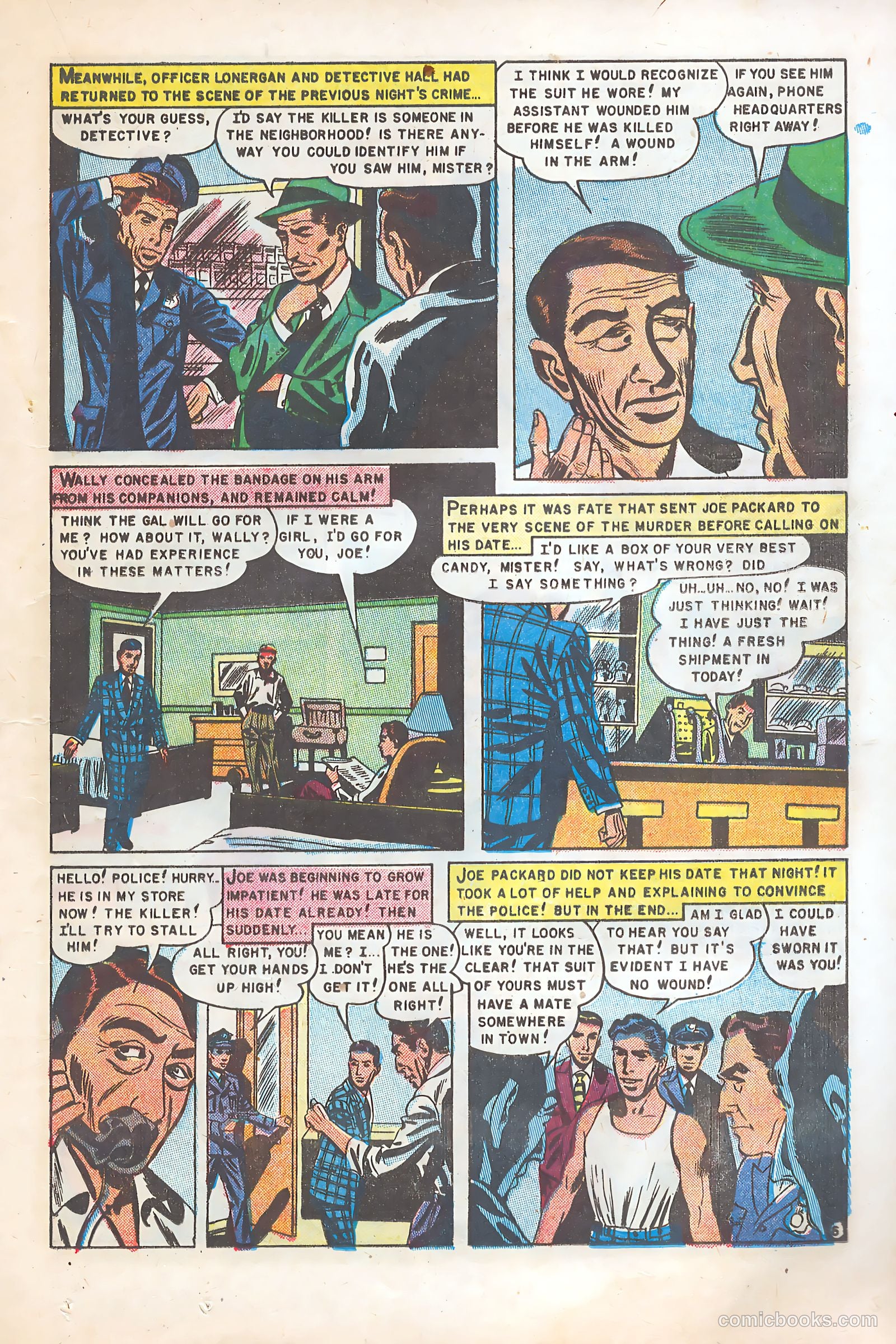 Sensational Police Cases #4 (1954) — page 15 of 37
