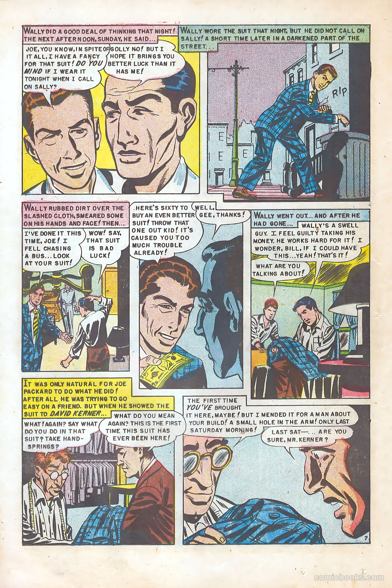 Sensational Police Cases #4 (1954) — page 16 of 37