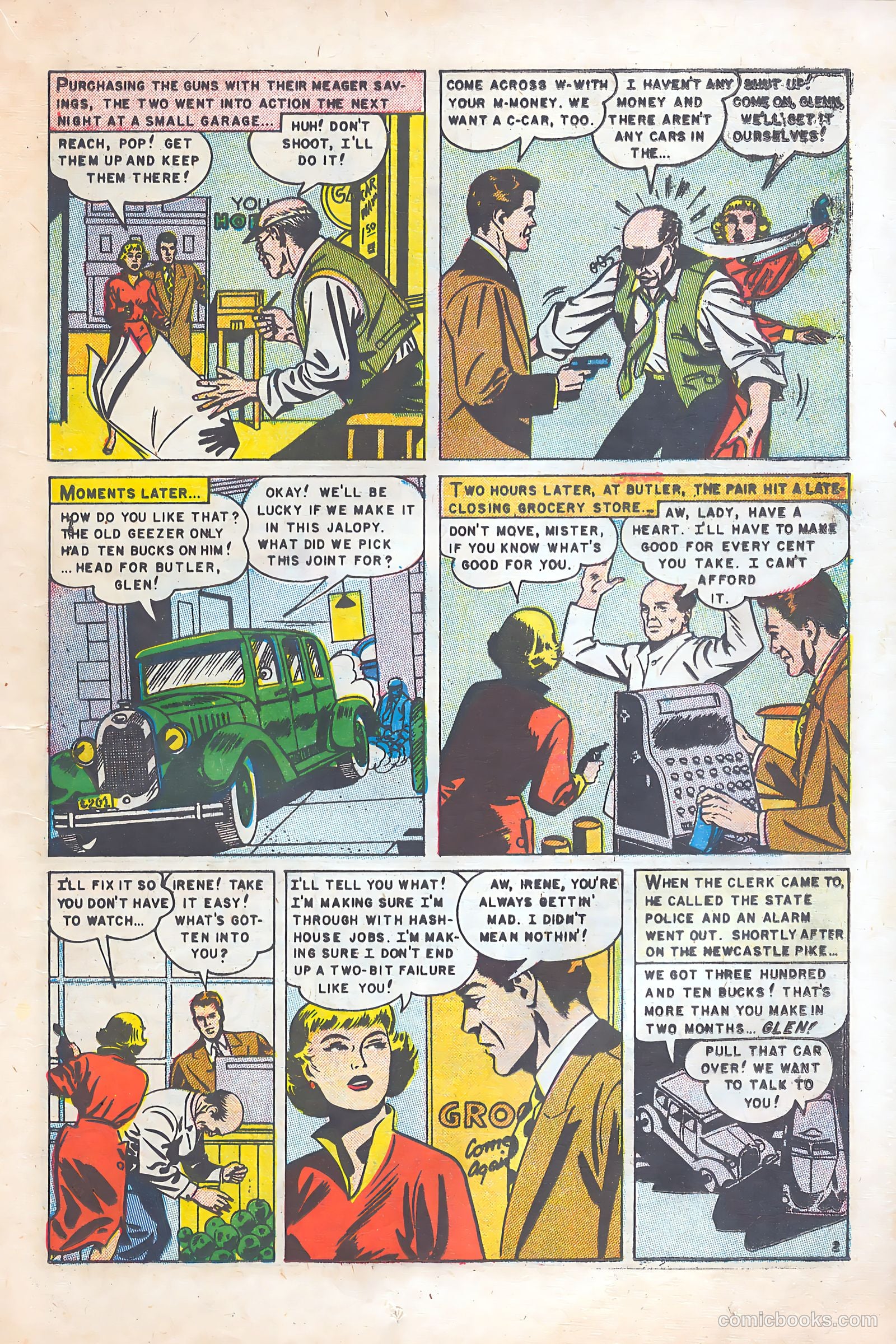 Sensational Police Cases #4 (1954) — page 19 of 37