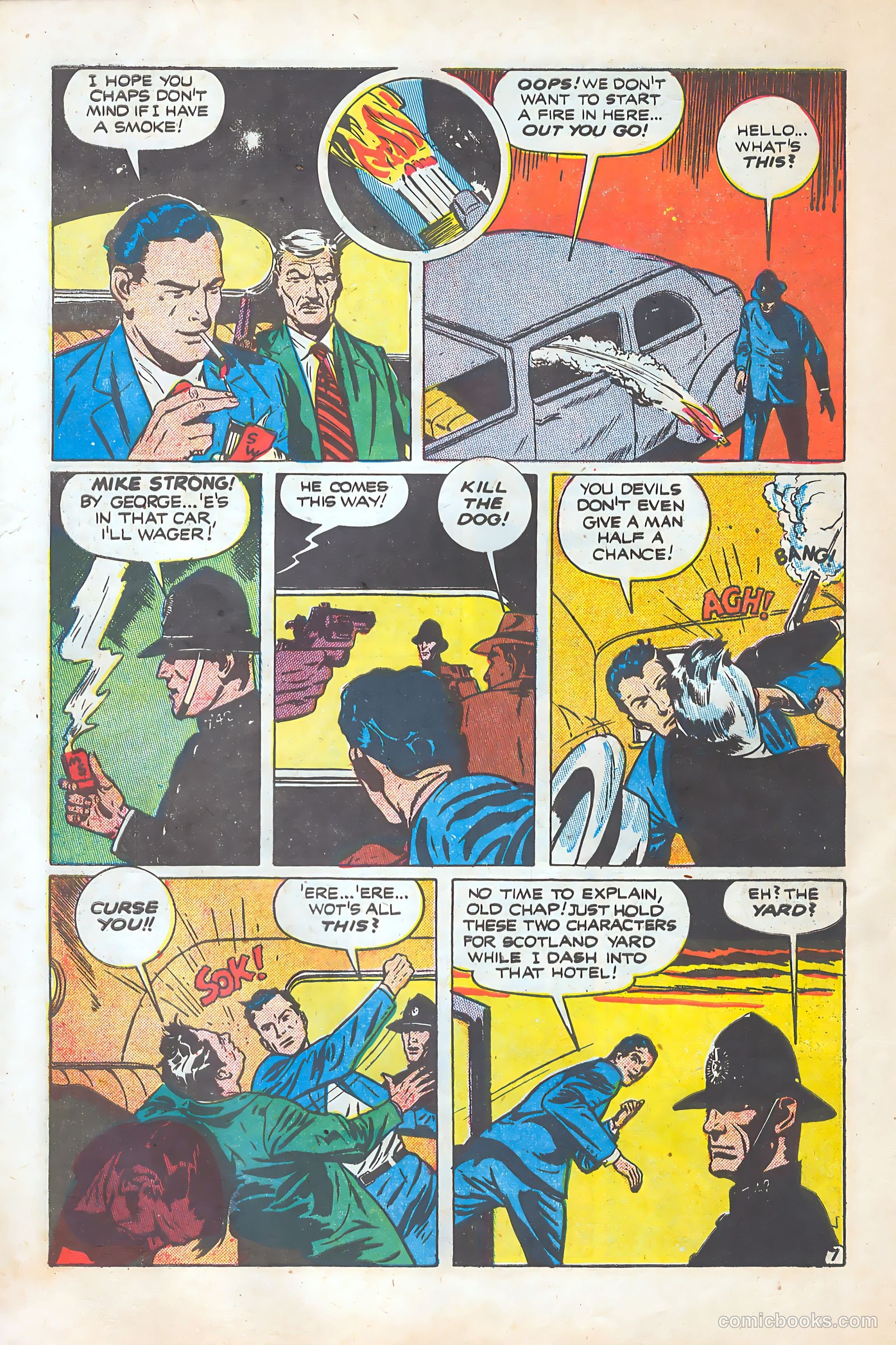 Sensational Police Cases #4 (1954) — page 32 of 37