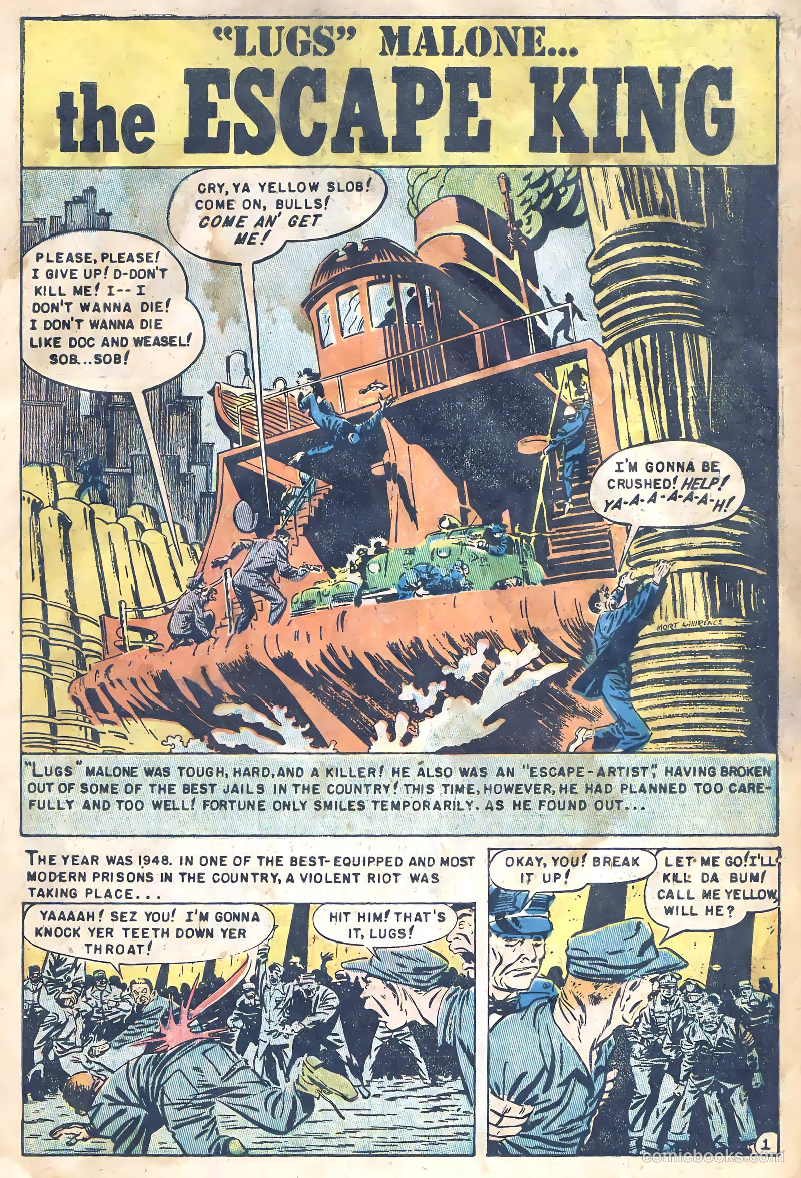 Sensational Police Cases #5 (1958) — page 3 of 36