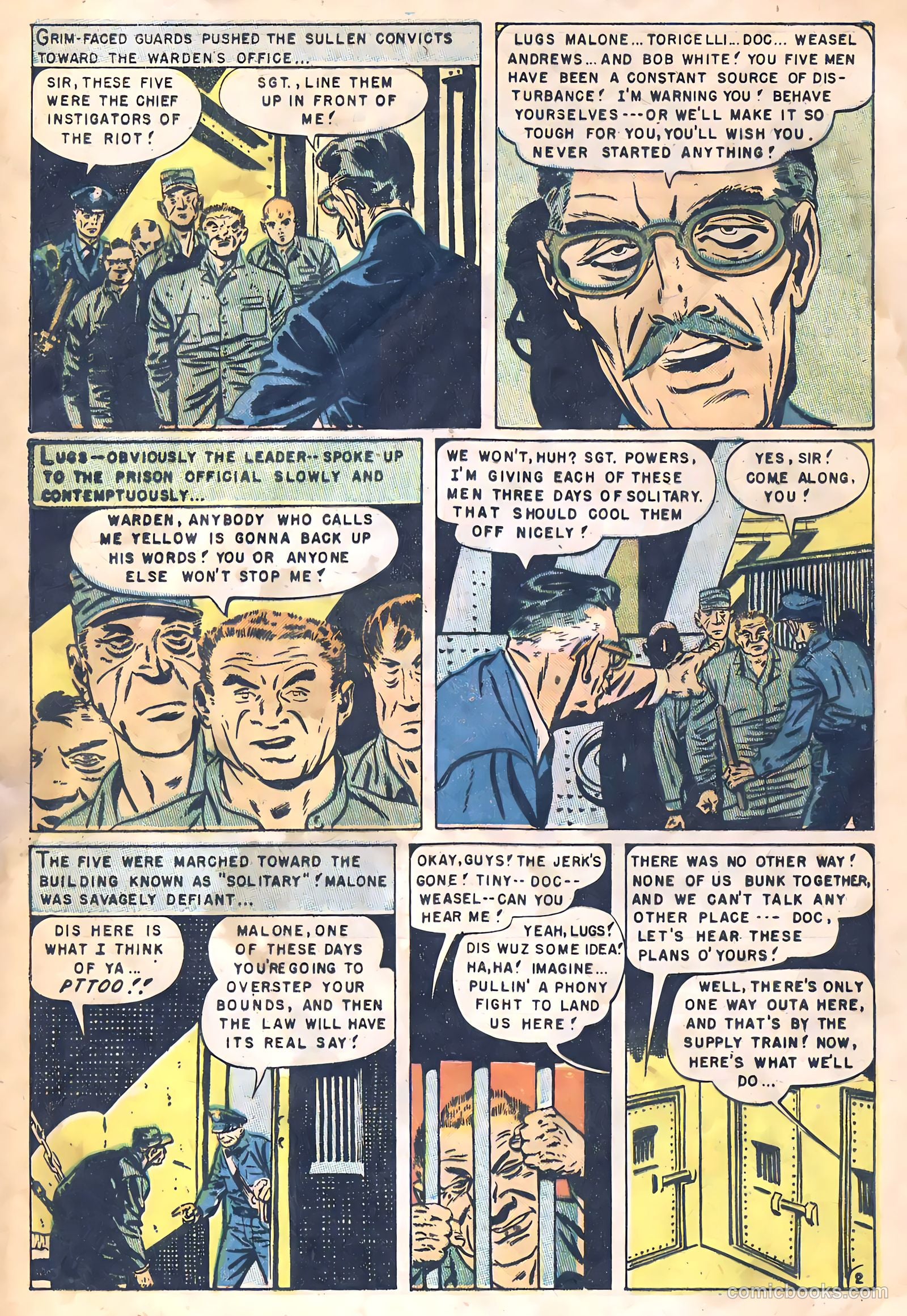 Sensational Police Cases #5 (1958) — page 4 of 36