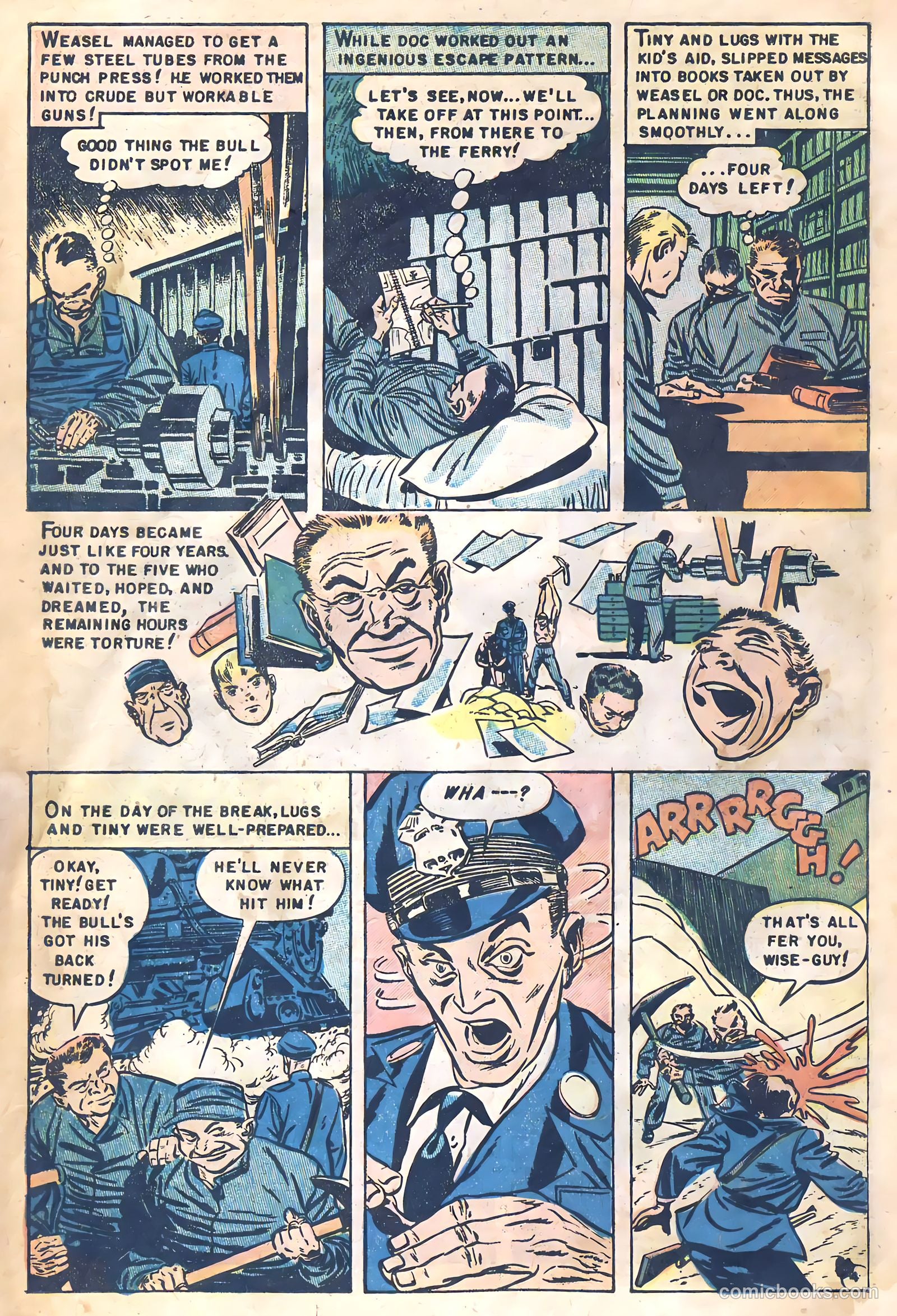 Sensational Police Cases #5 (1958) — page 6 of 36