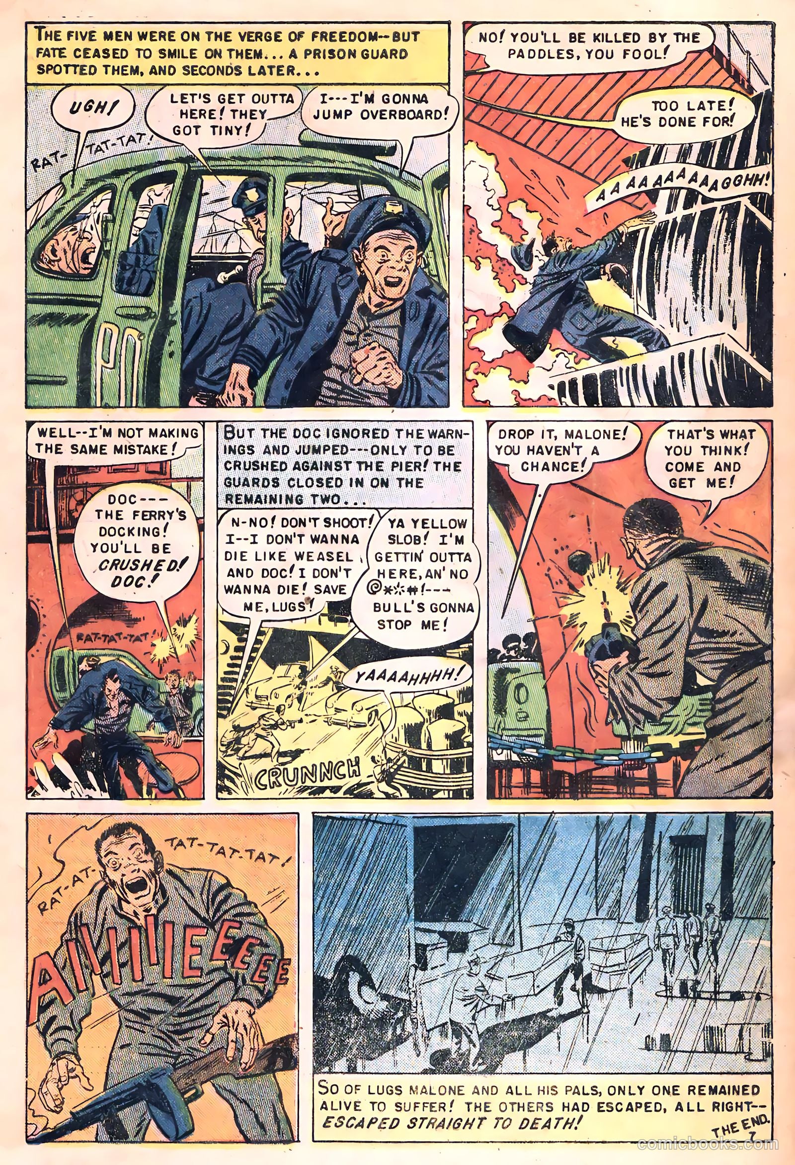 Sensational Police Cases #5 (1958) — page 9 of 36