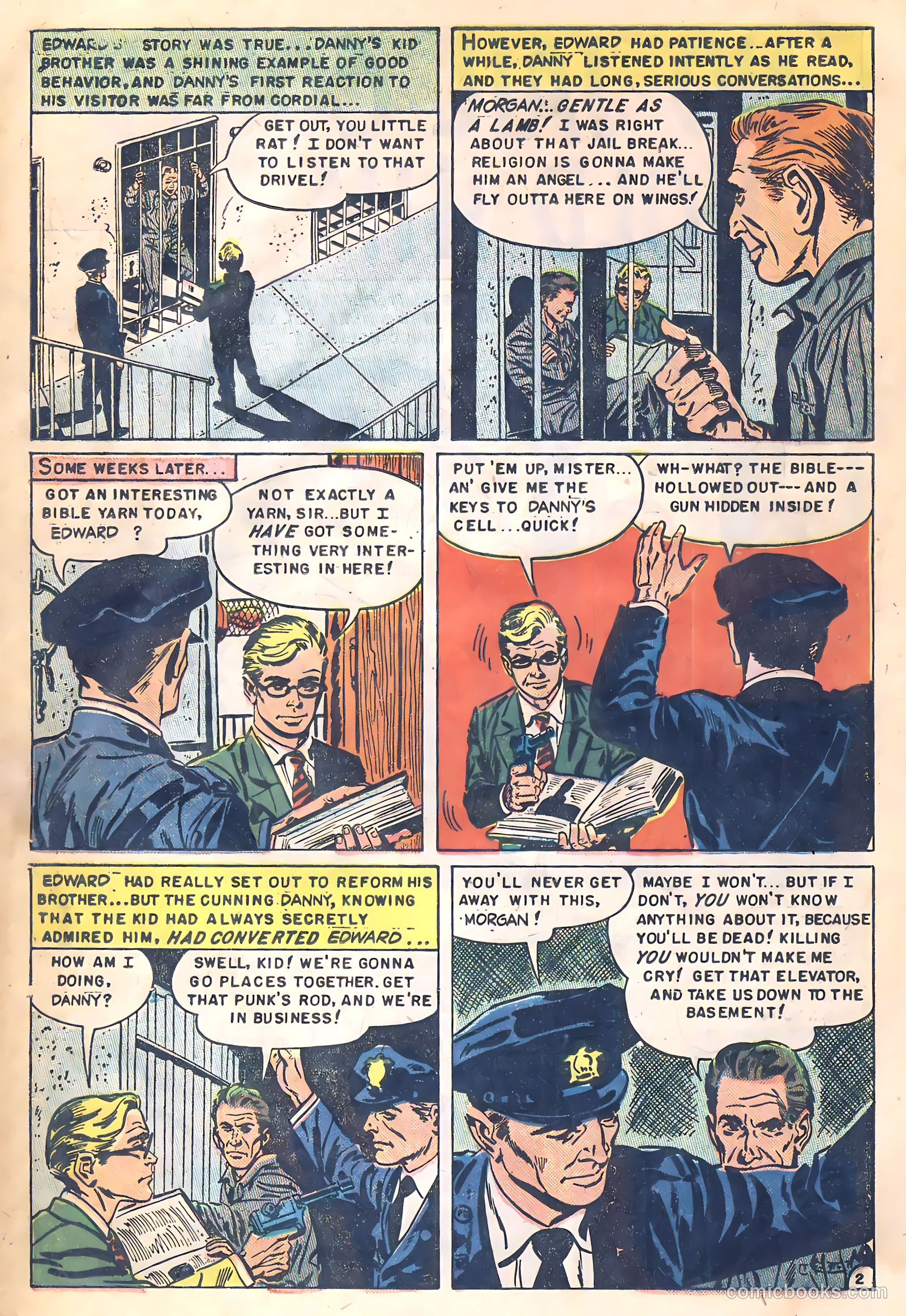 Sensational Police Cases #5 (1958) — page 12 of 36