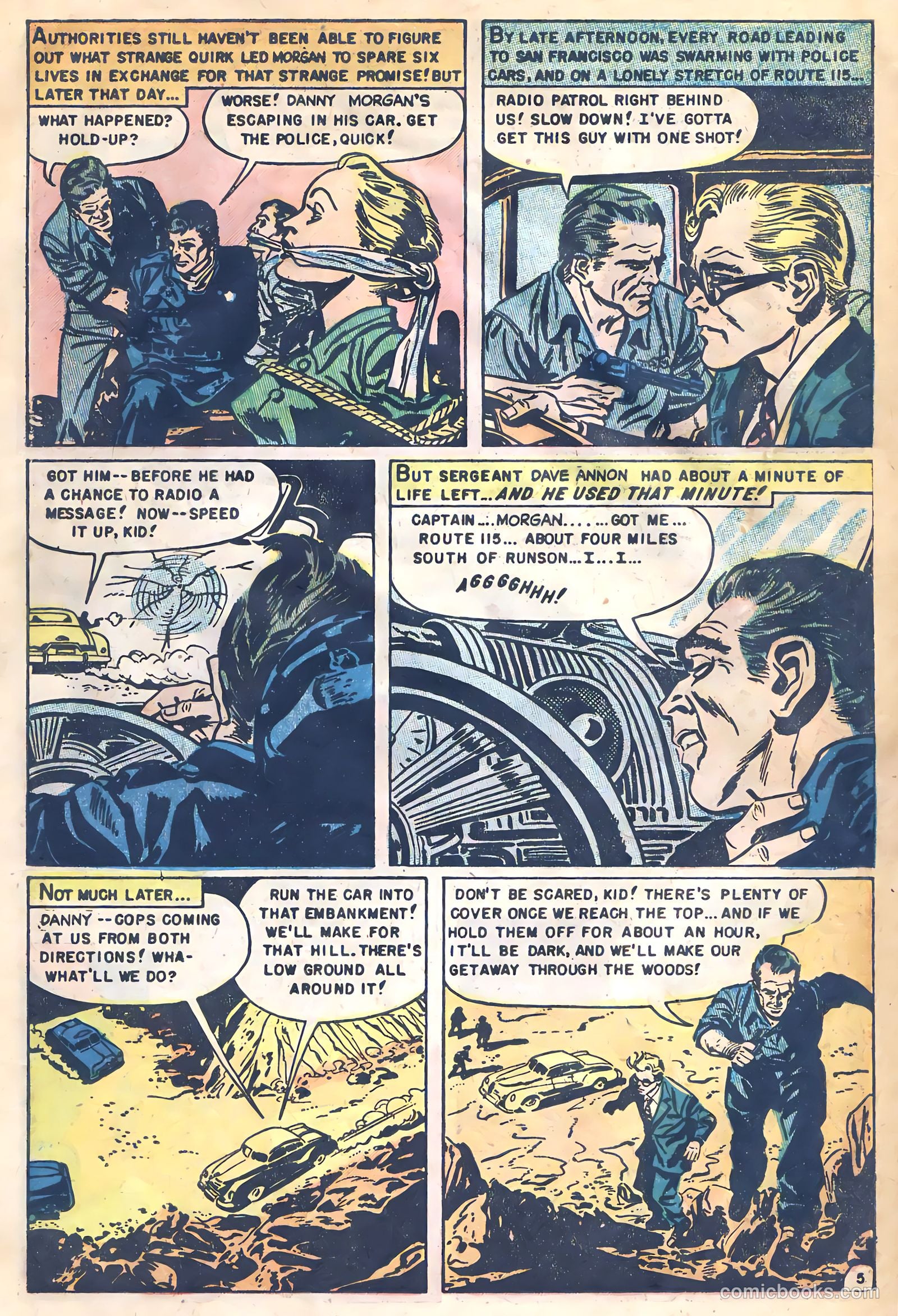 Sensational Police Cases #5 (1958) — page 15 of 36