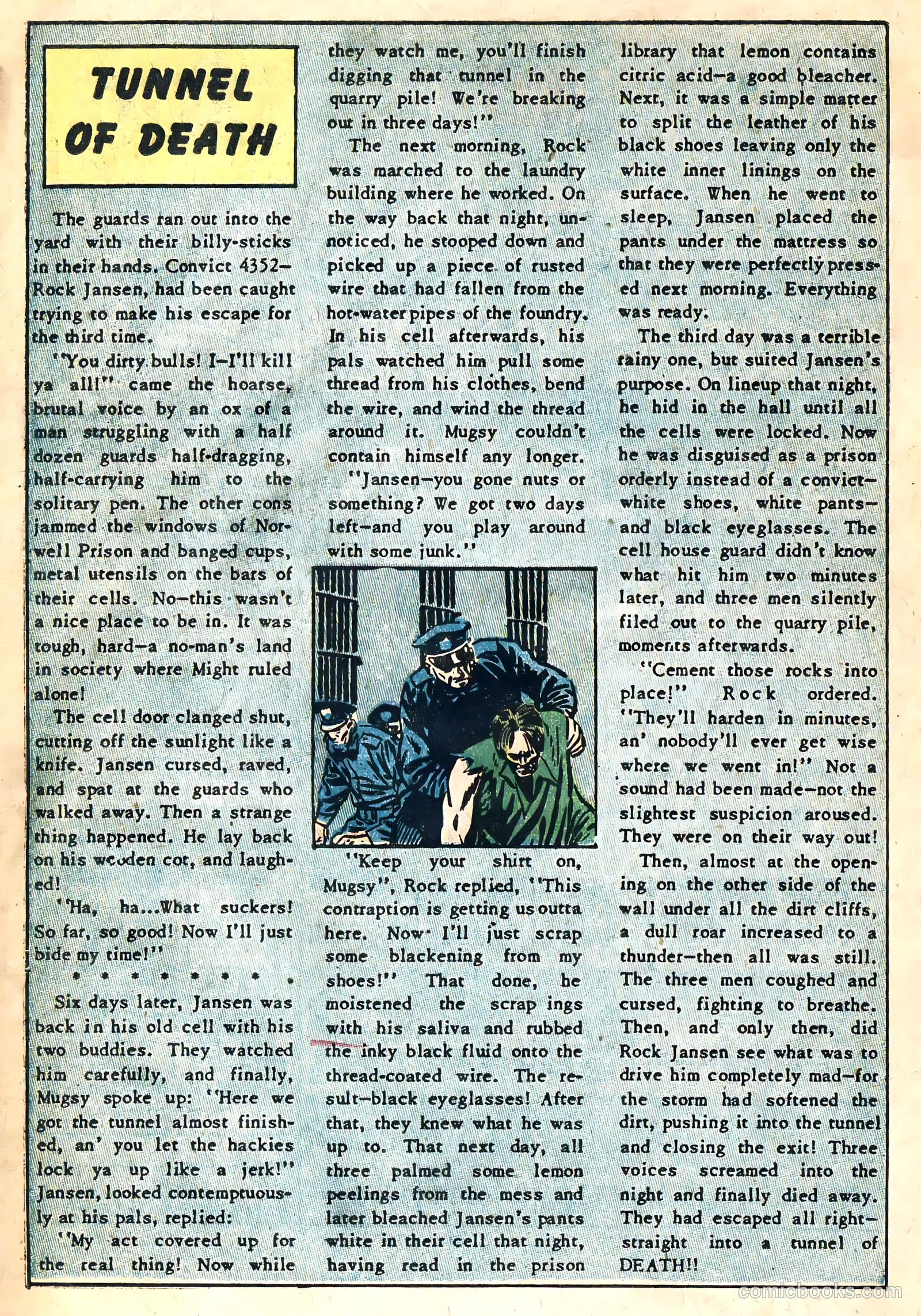 Sensational Police Cases #5 (1958) — page 18 of 36