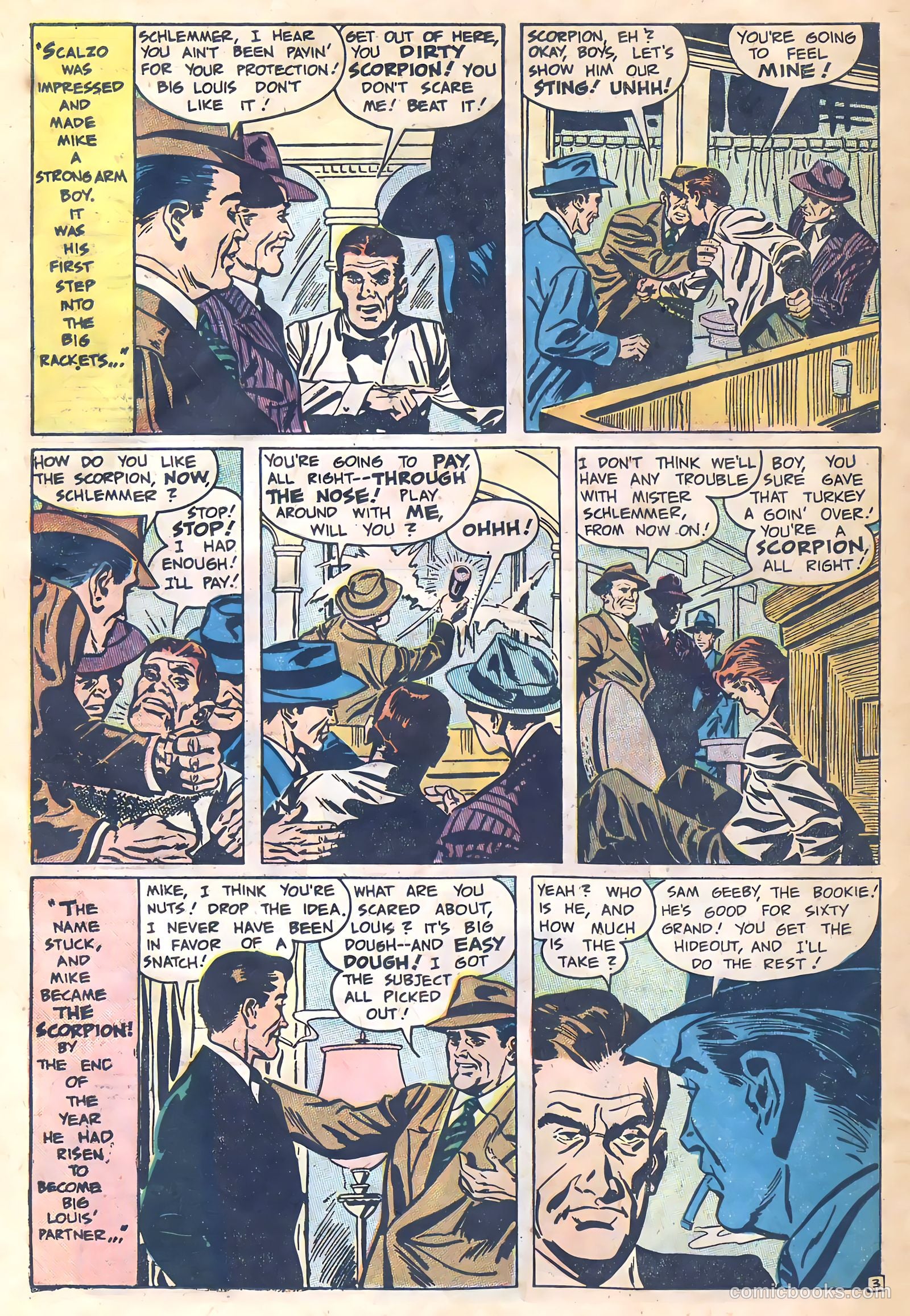 Sensational Police Cases #5 (1958) — page 22 of 36