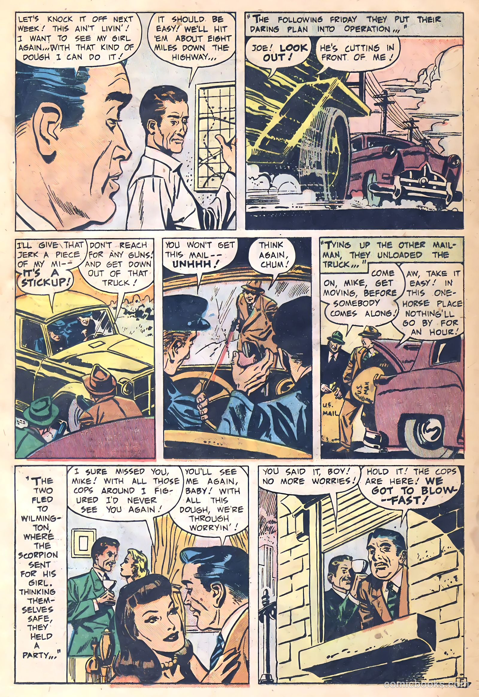 Sensational Police Cases #5 (1958) — page 24 of 36