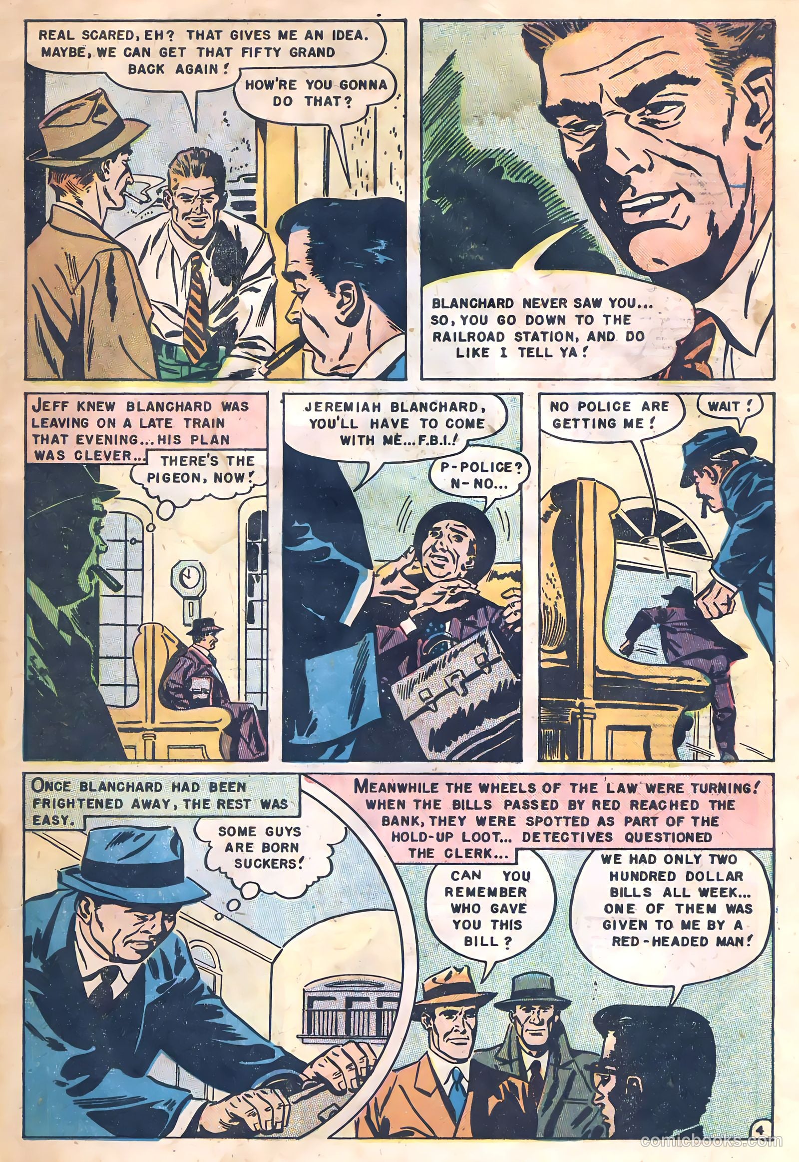 Sensational Police Cases #5 (1958) — page 31 of 36