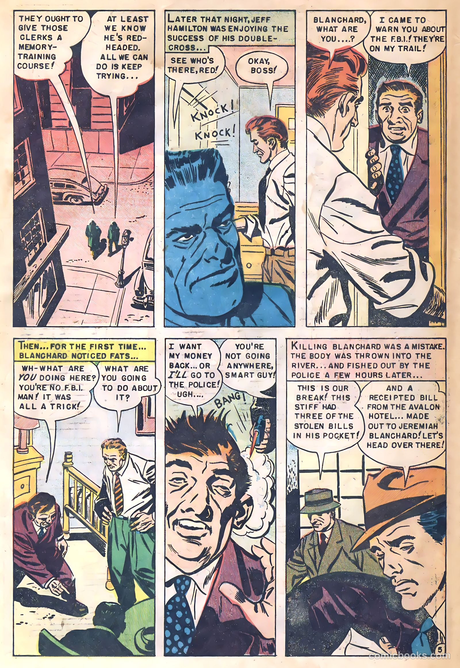 Sensational Police Cases #5 (1958) — page 32 of 36