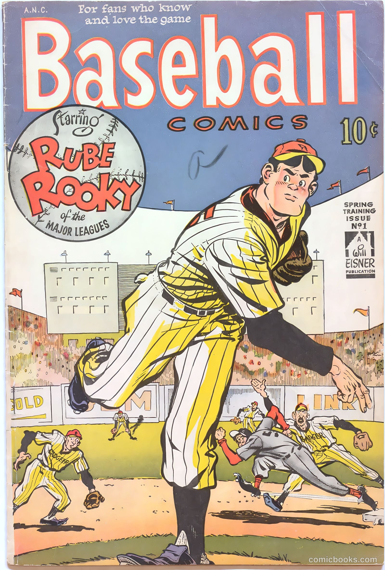 Baseball Comics #1