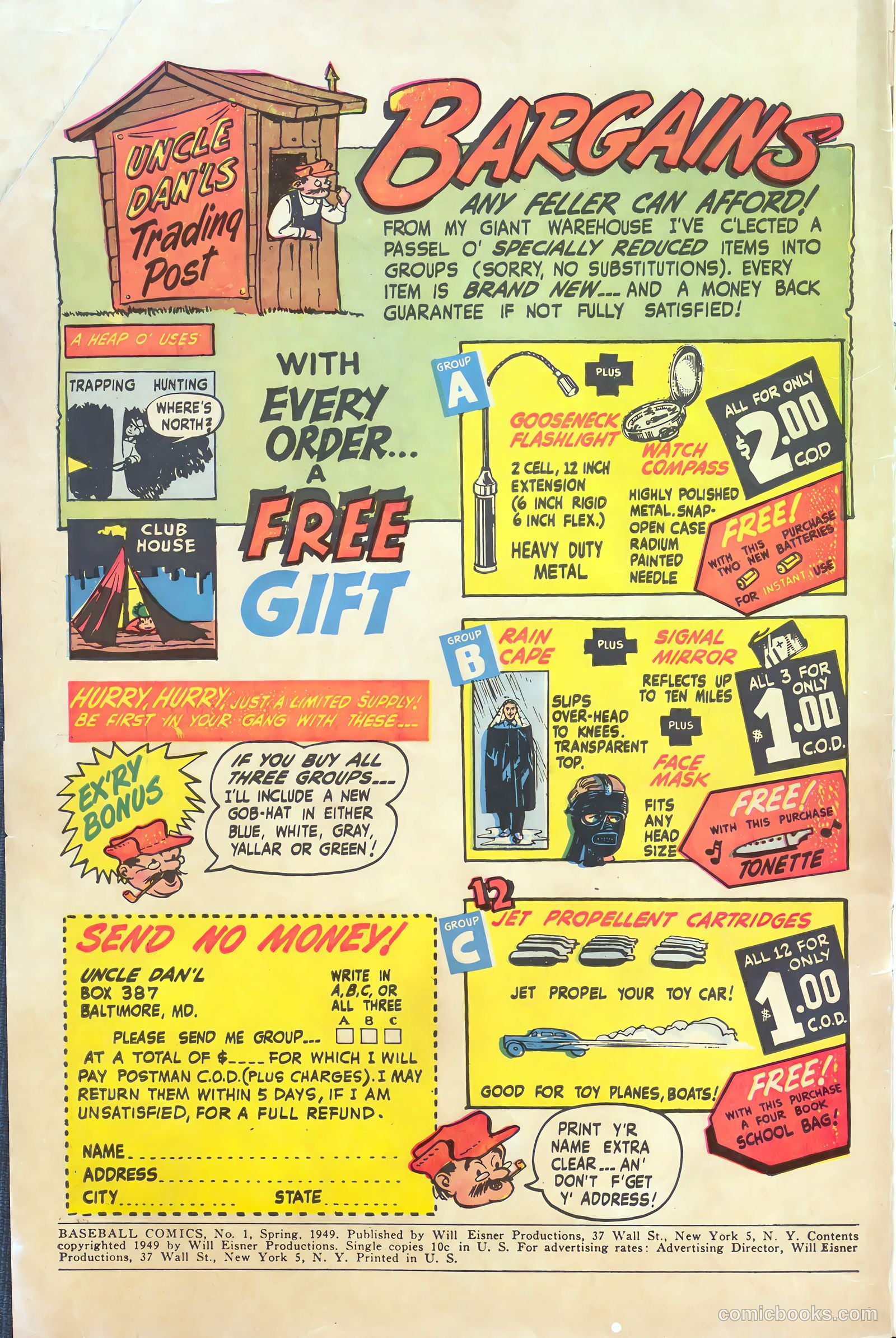 Baseball Comics #1 (1991) — page 2 of 36