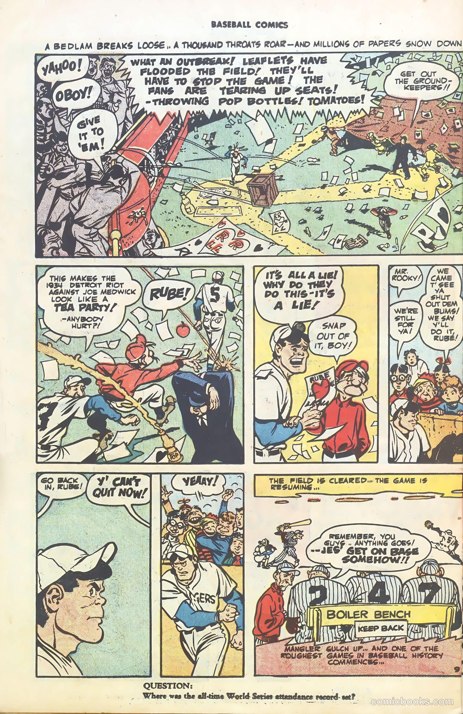 Baseball Comics #1 (1991) — page 26 of 36