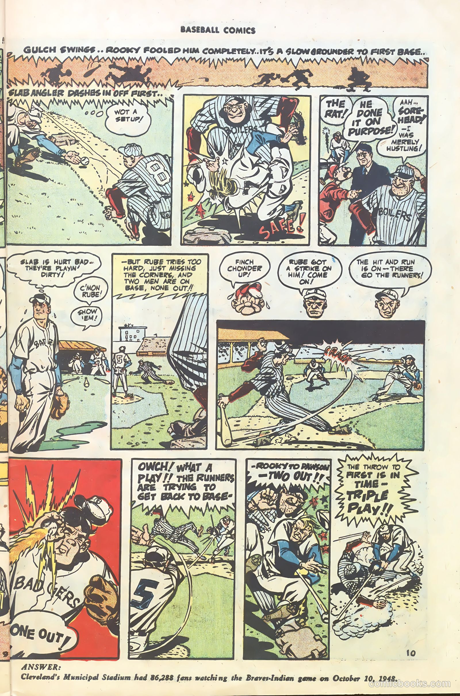 Baseball Comics #1 (1991) — page 27 of 36