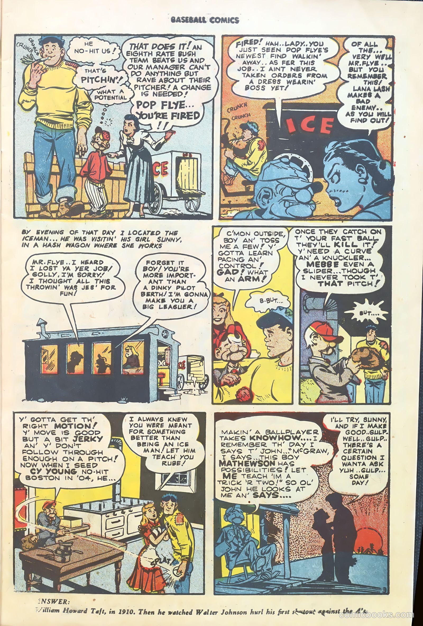 Baseball Comics #1 (1992) — page 5 of 36