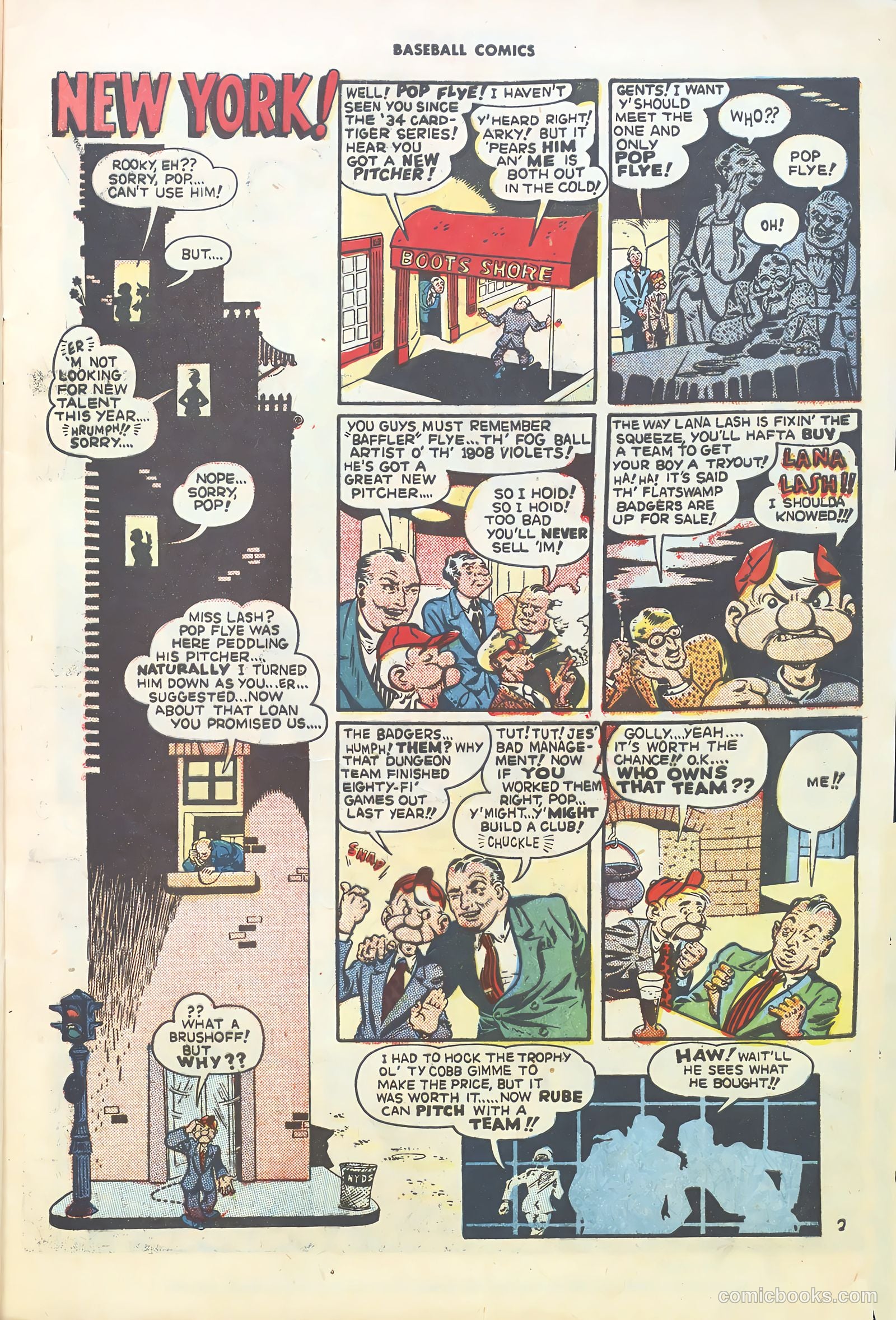 Baseball Comics #1 (1992) — page 7 of 36