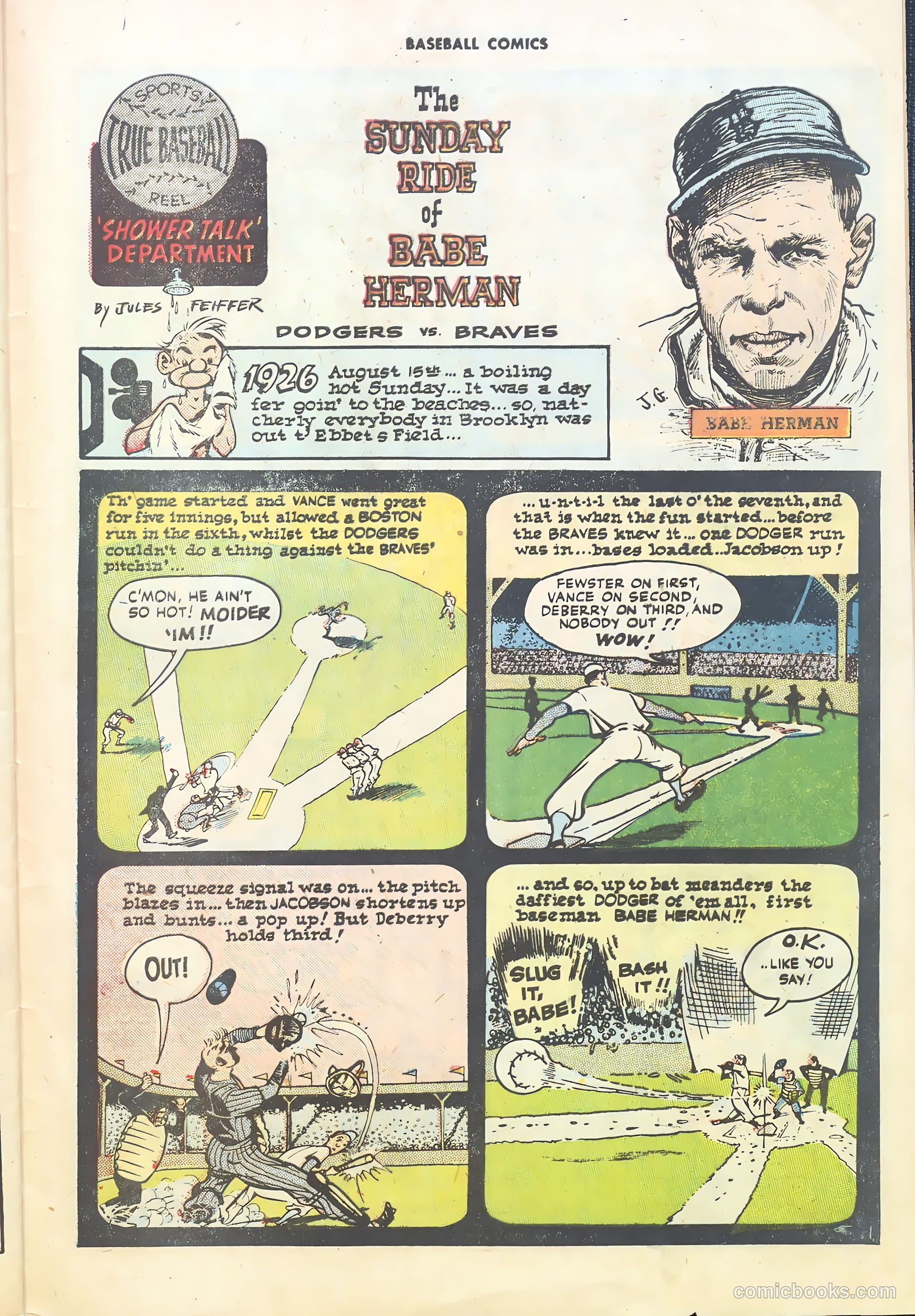 Baseball Comics #1 (1992) — page 31 of 36