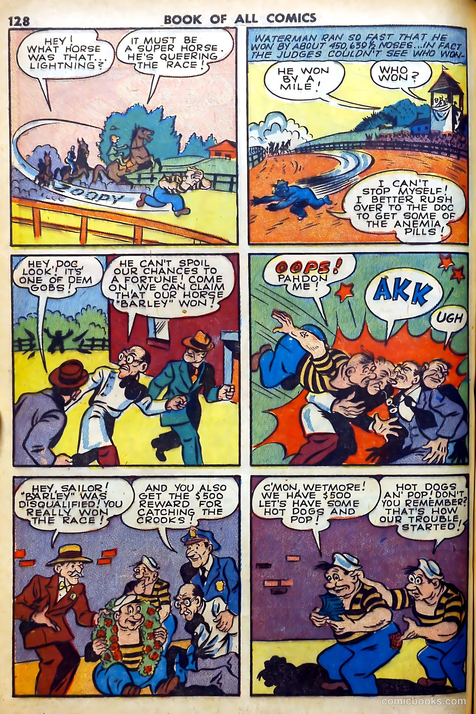 Baseball Comics #2 — page 64 of 64