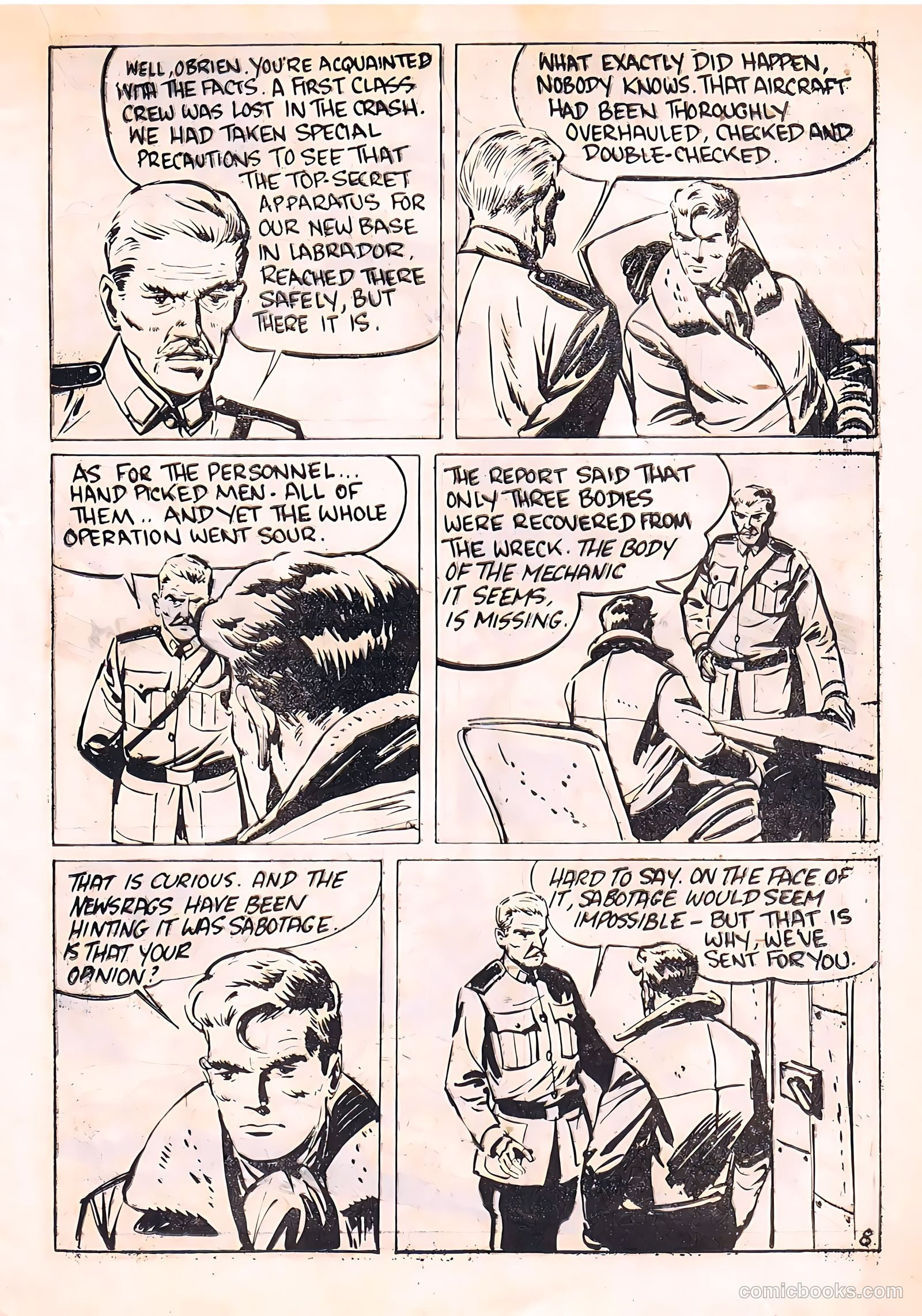 Sergeant O'Brien #82 (1952) — page 9 of 28