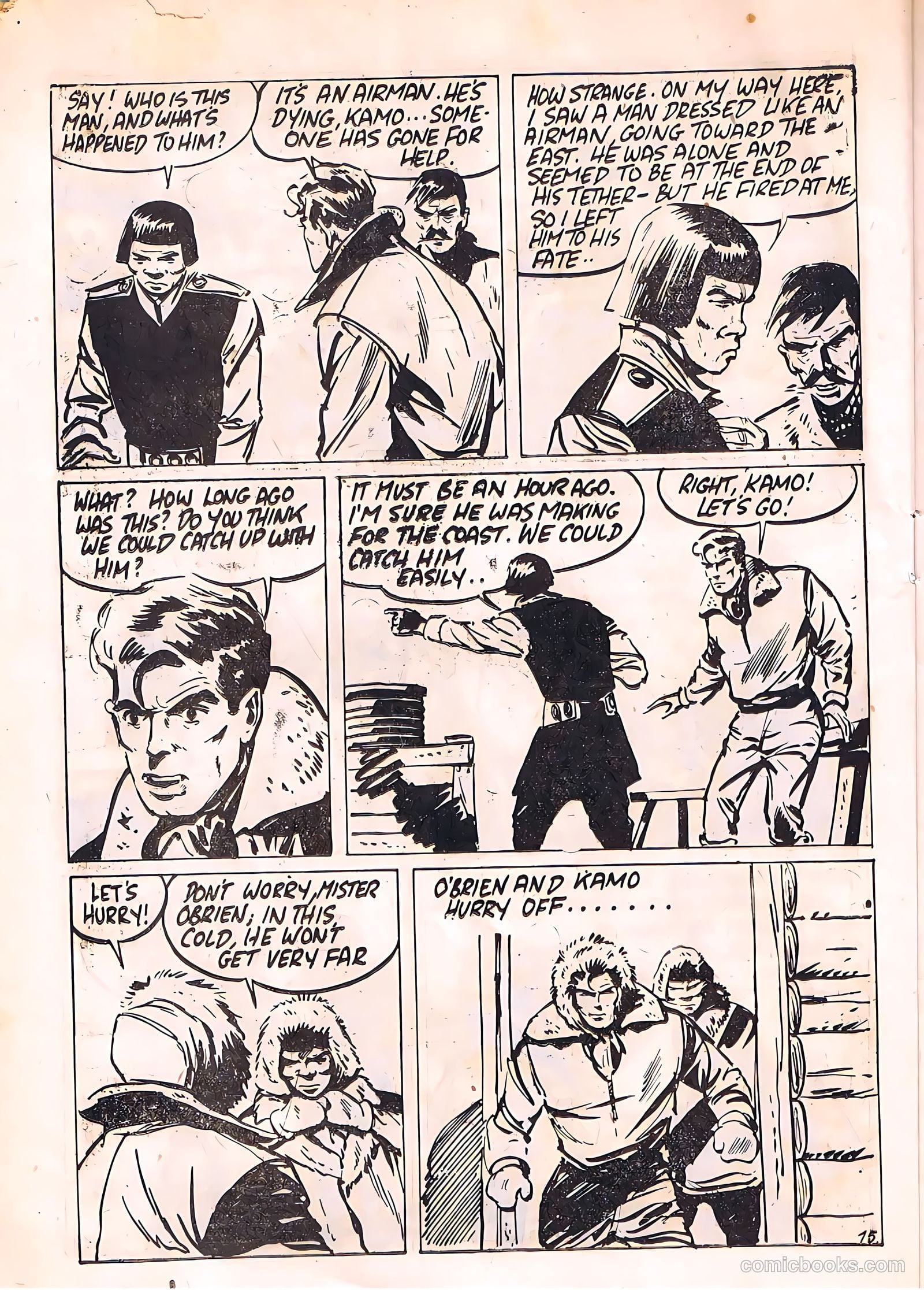 Sergeant O'Brien #82 (1952) — page 16 of 28