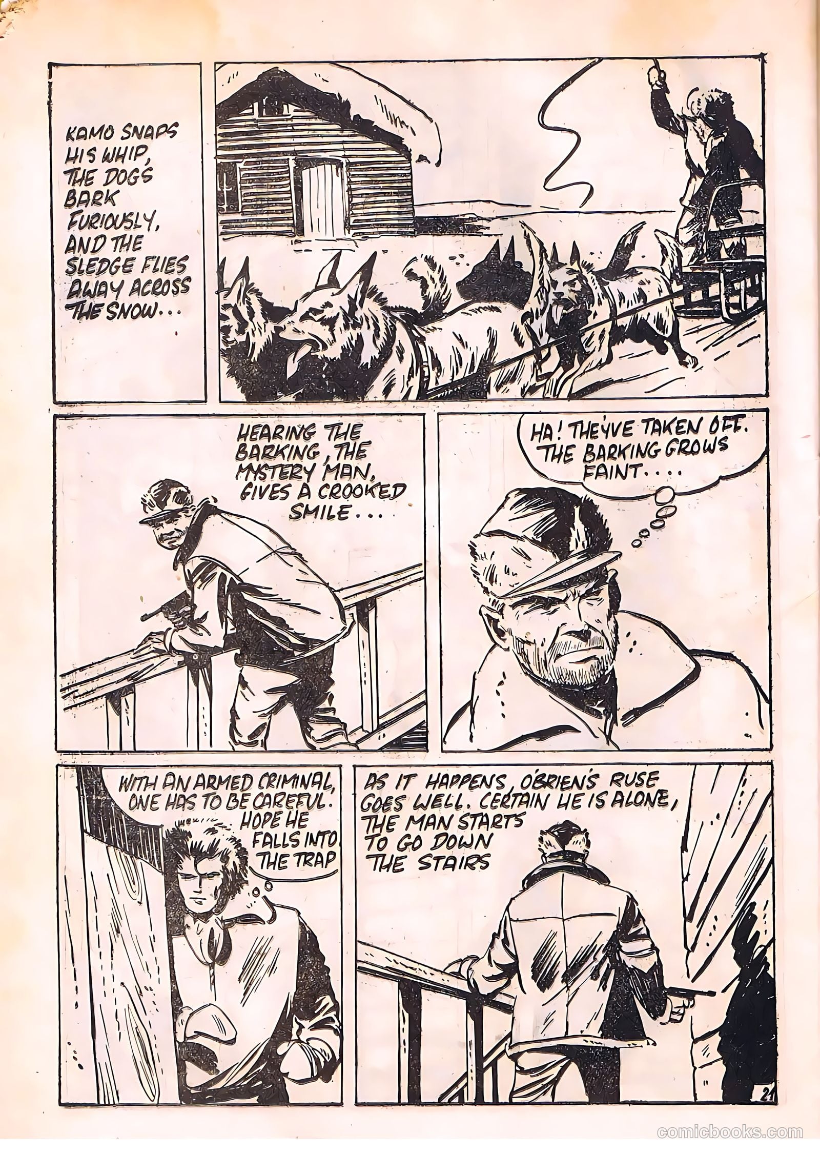 Sergeant O'Brien #82 (1952) — page 22 of 28