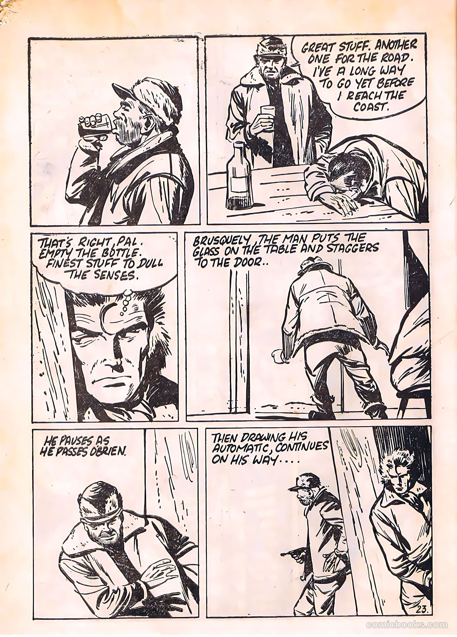 Sergeant O'Brien #82 (1952) — page 24 of 28
