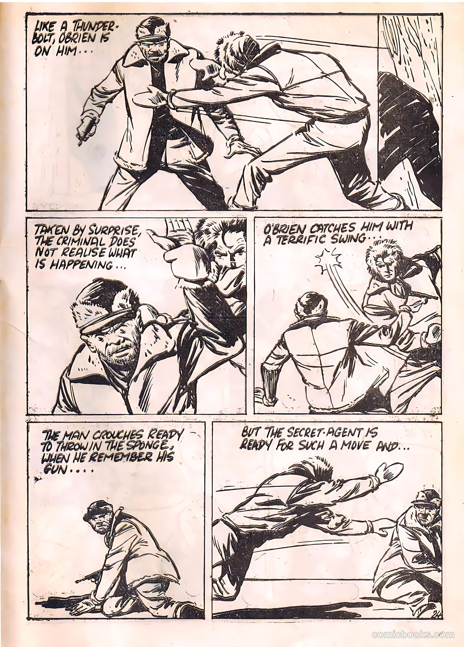 Sergeant O'Brien #82 (1952) — page 25 of 28