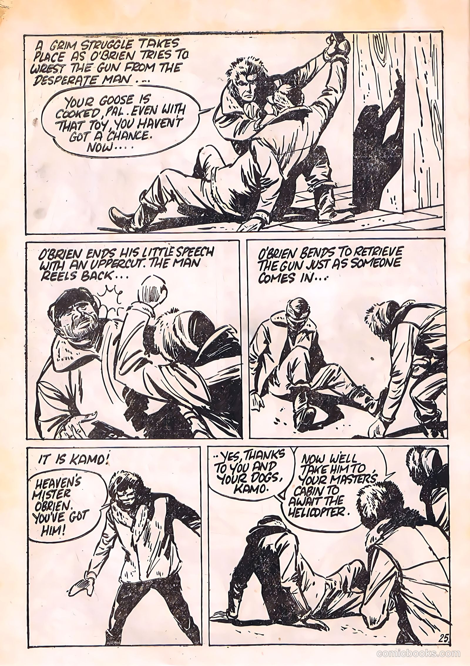 Sergeant O'Brien #82 (1952) — page 26 of 28