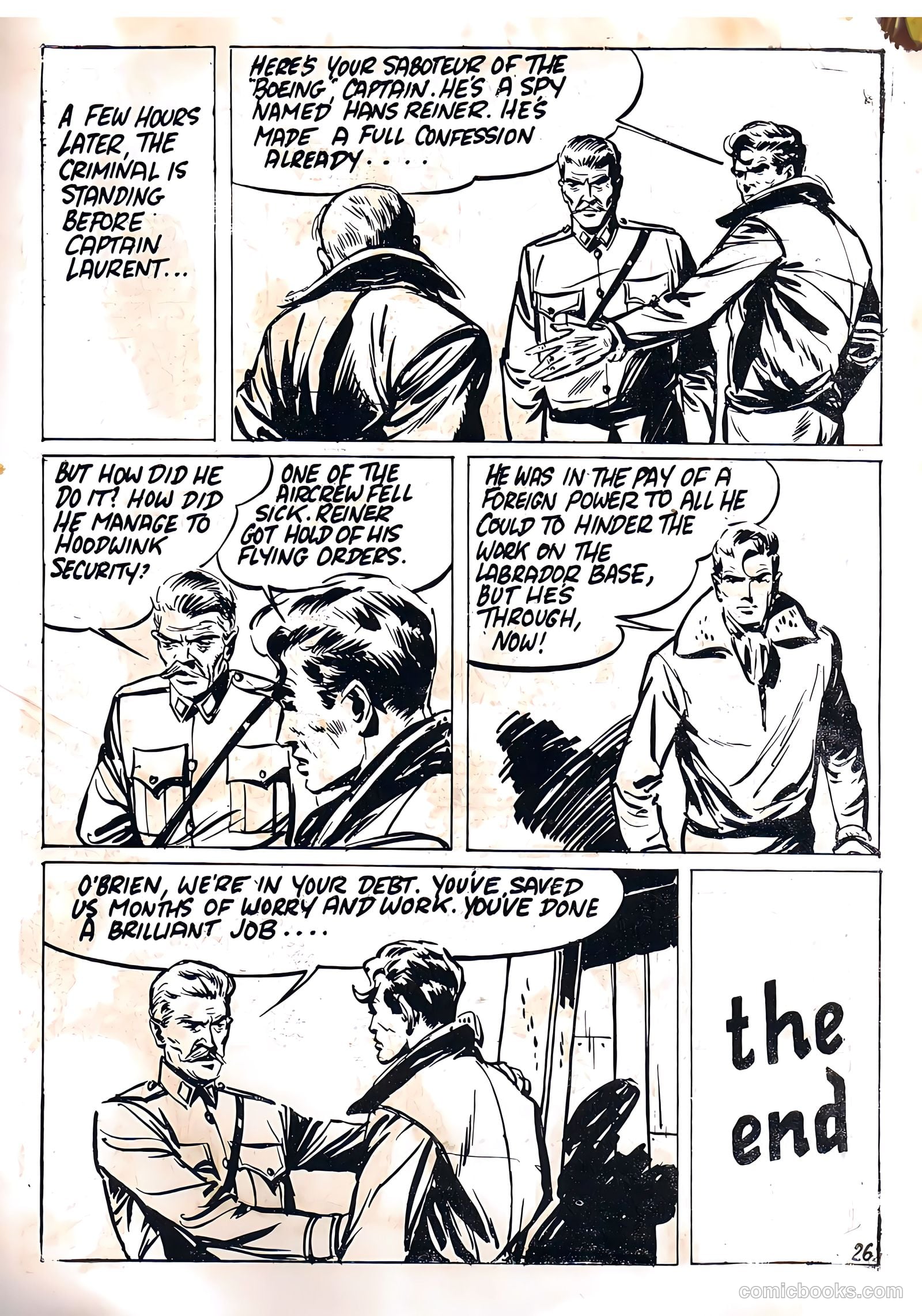 Sergeant O'Brien #82 (1952) — page 27 of 28