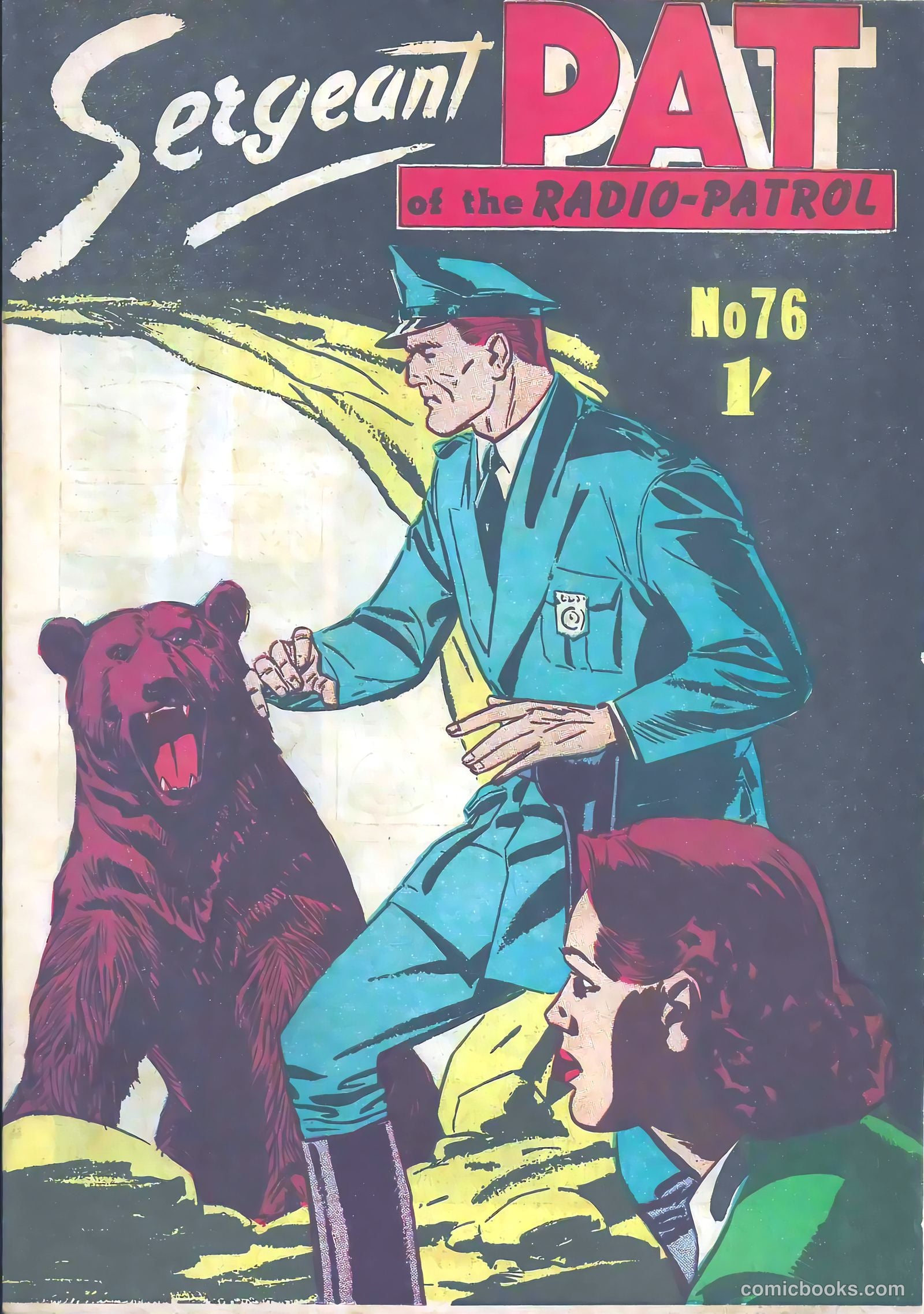 Sergeant Pat of the Radio-Patrol #76
