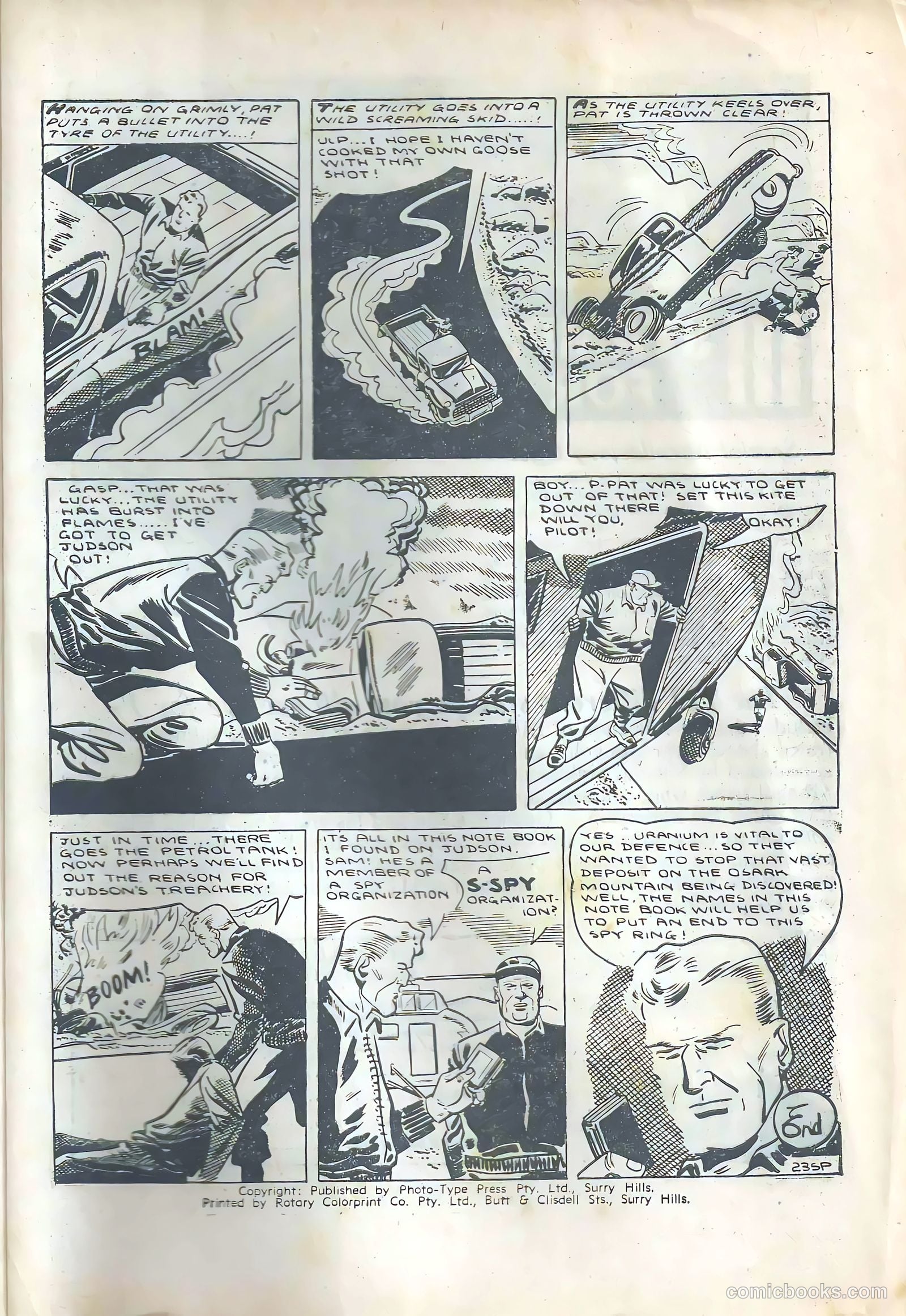 Sergeant Pat of the Radio-Patrol #76 (1960) — page 23 of 24