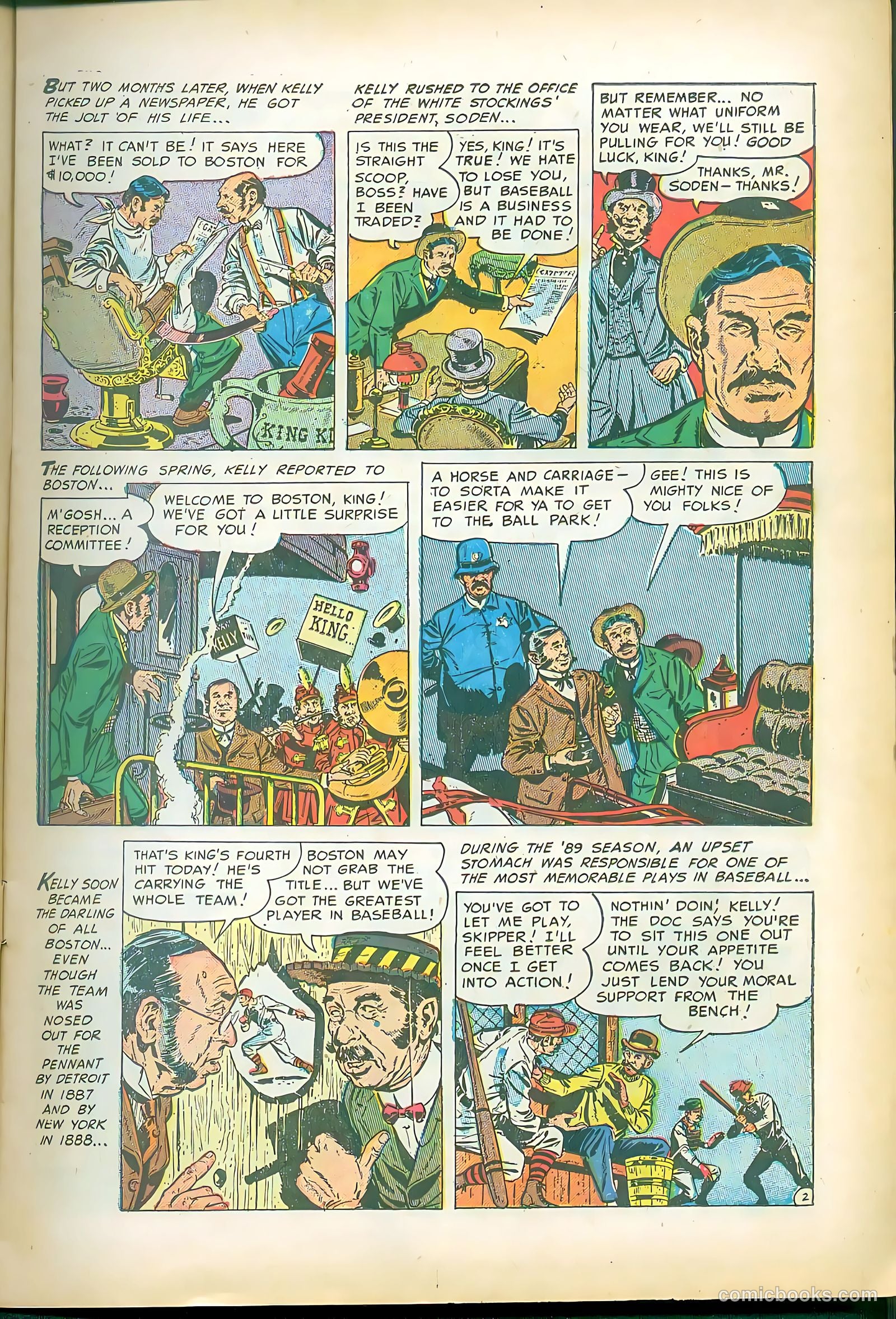 Baseball Thrills #3 (1952) — page 11 of 36
