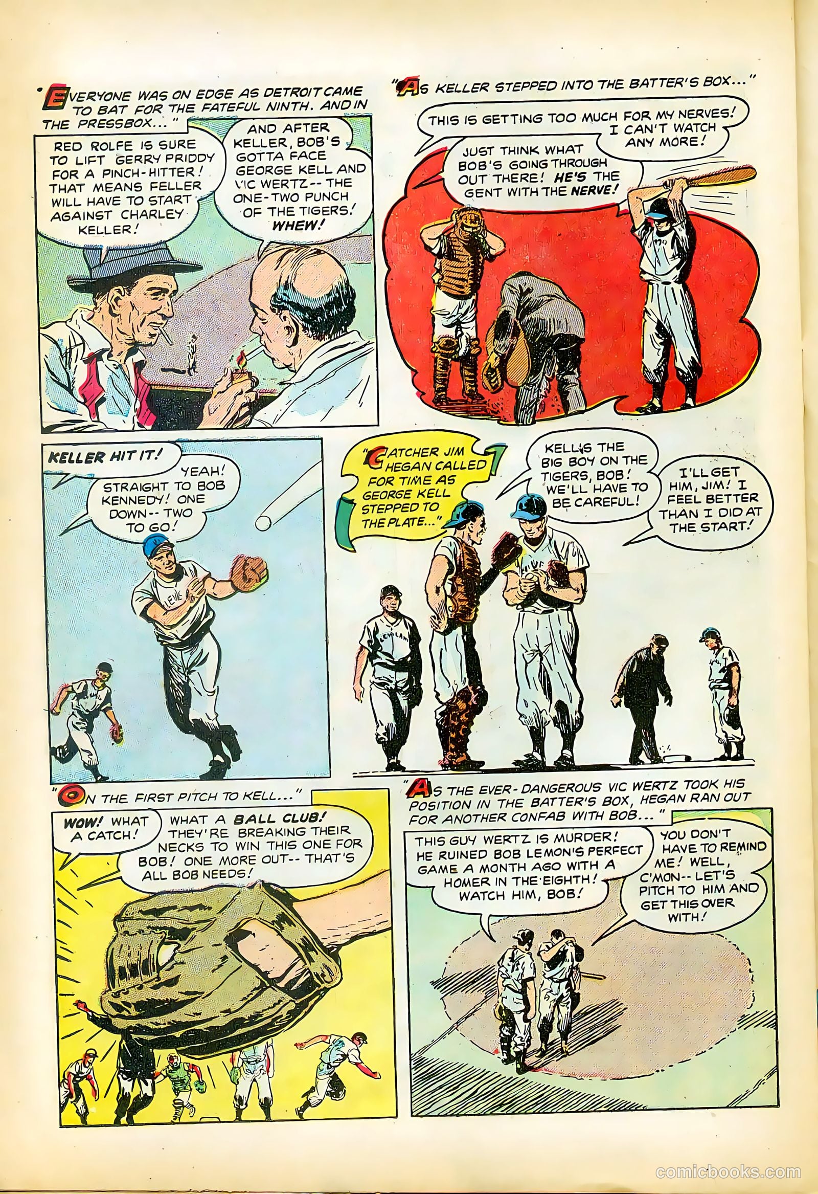 Baseball Thrills #3 (1952) — page 24 of 36