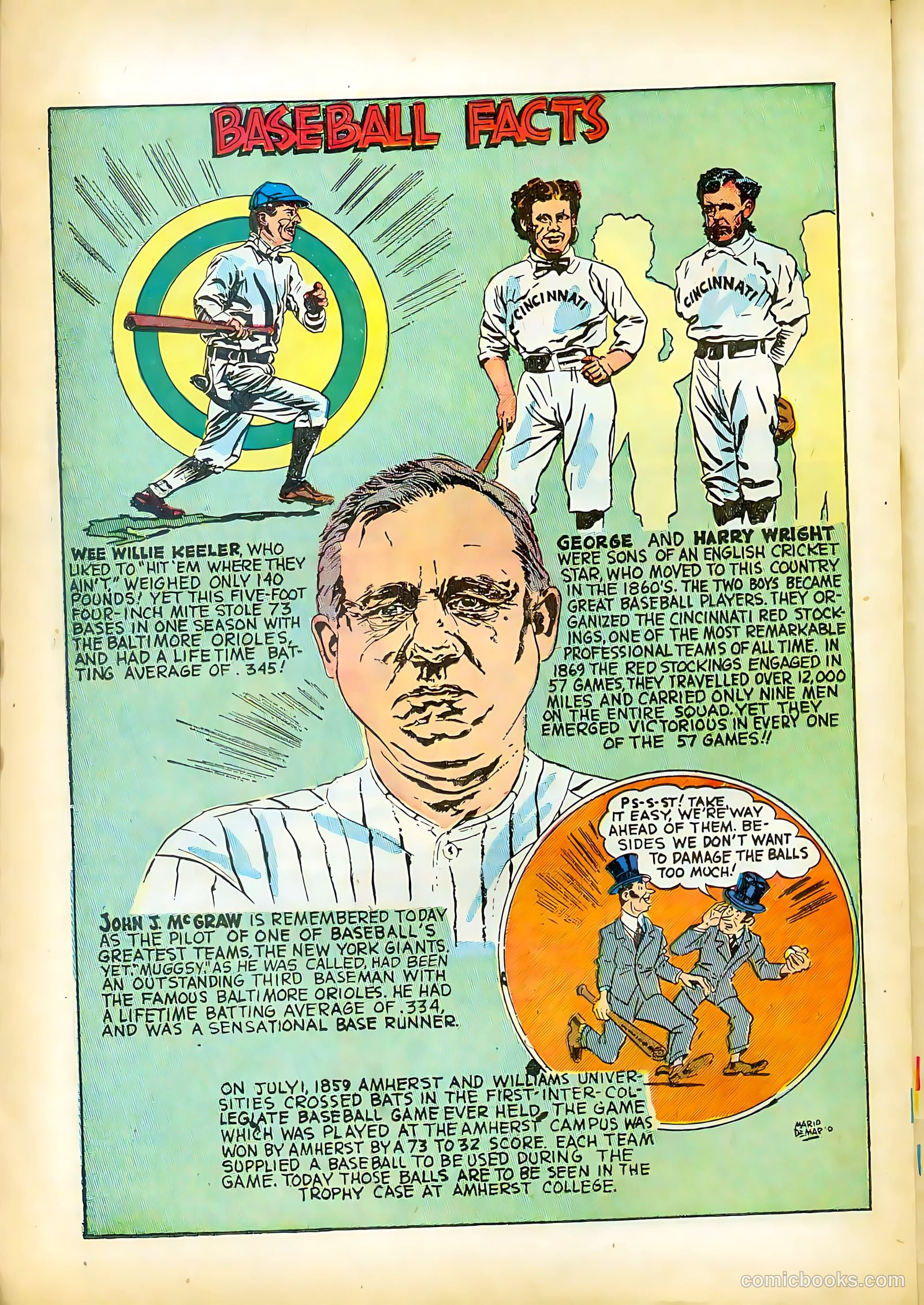Baseball Thrills #3 (1952) — page 26 of 36