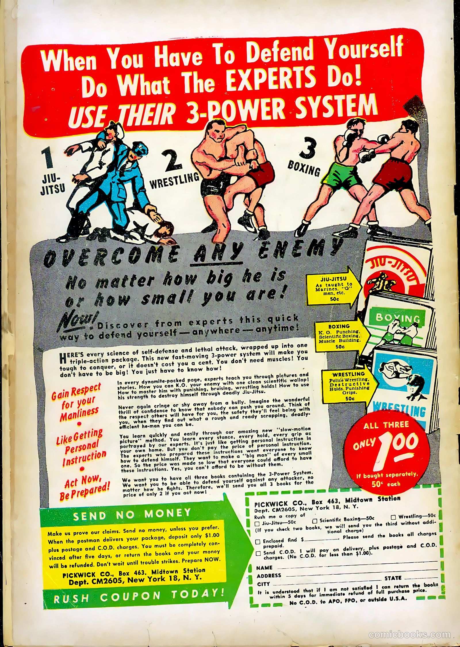 Baseball Thrills #3 (1952) — page 36 of 36