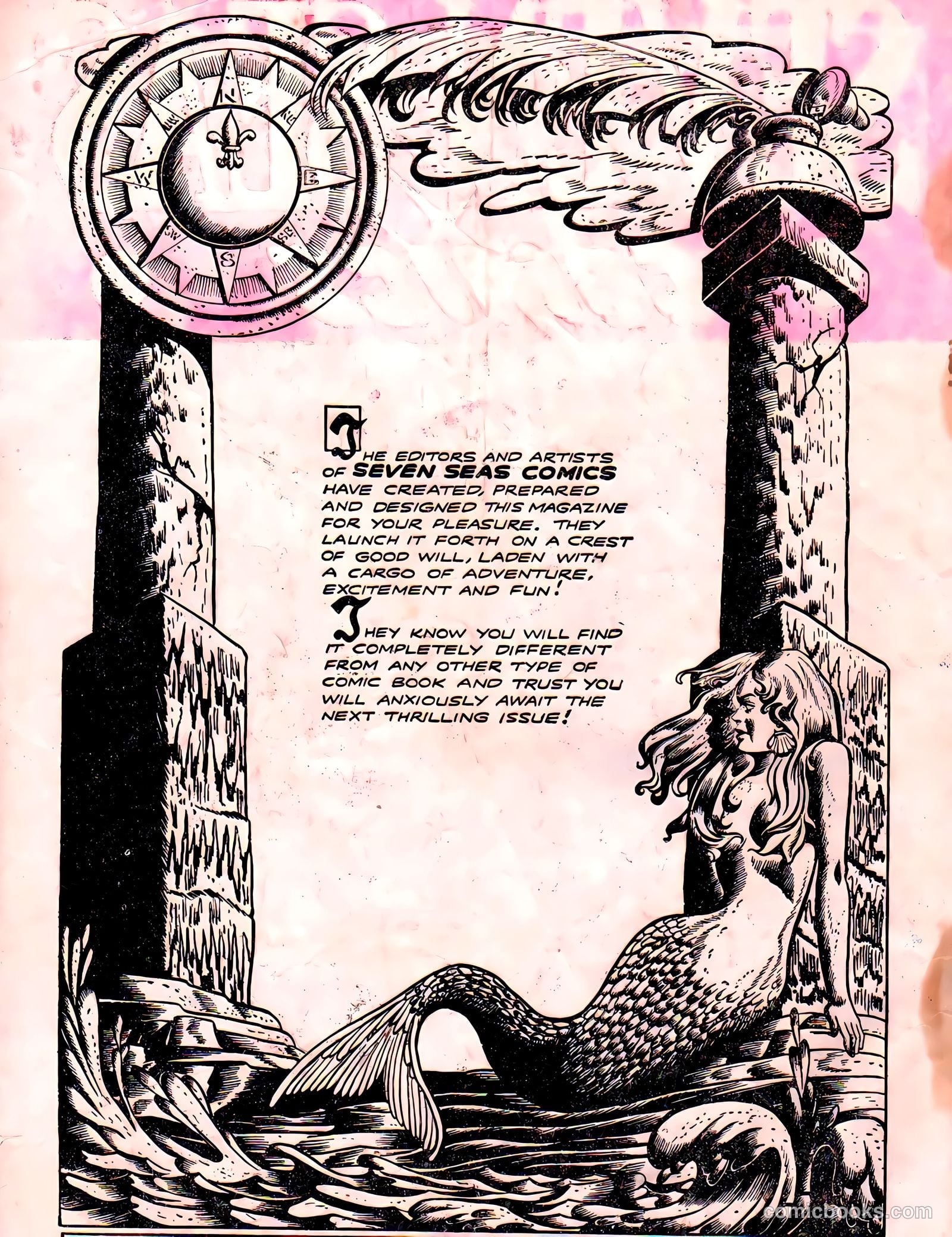 Seven Seas Comics #1 (1946) — page 2 of 52