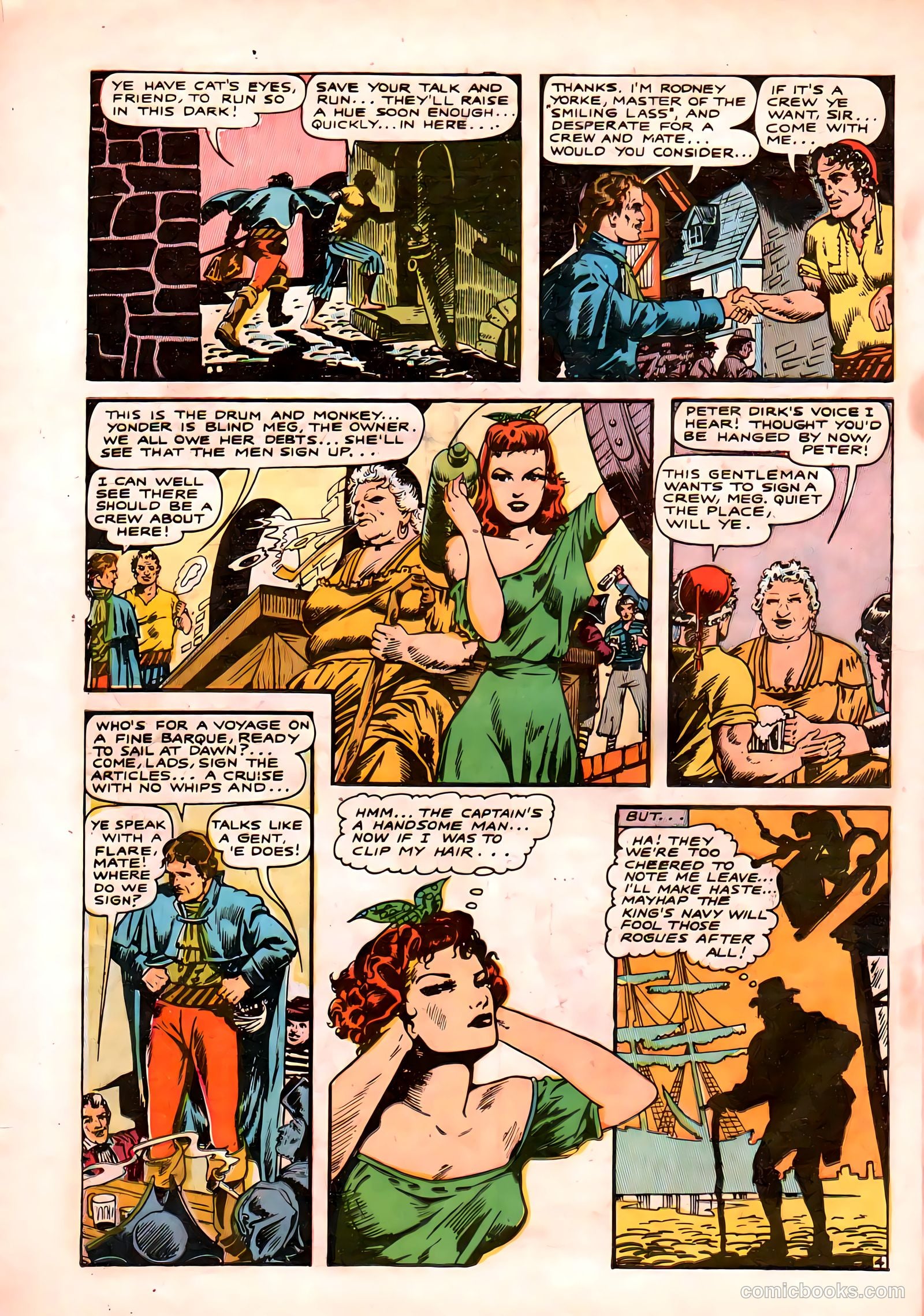 Seven Seas Comics #1 (1946) — page 6 of 52