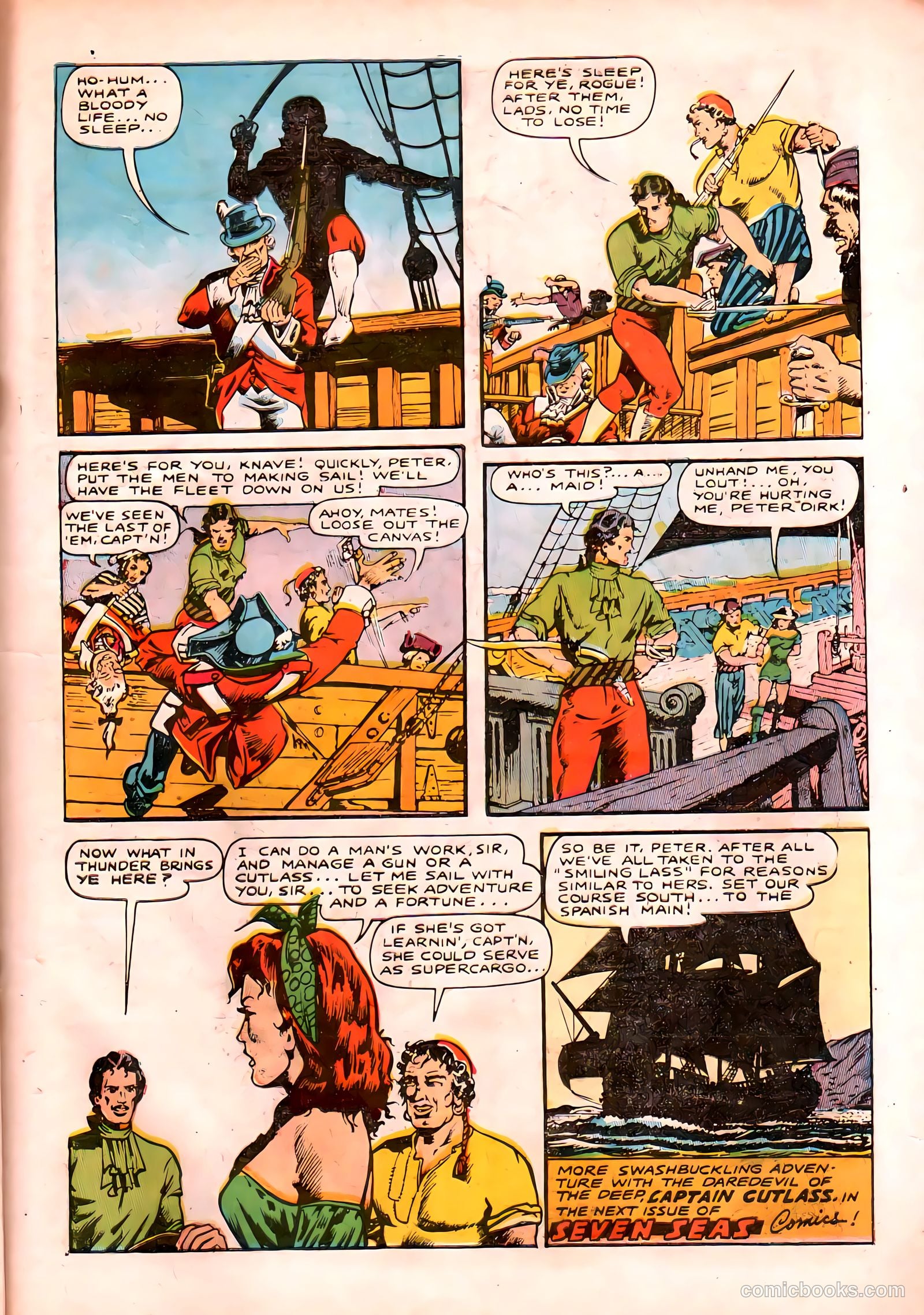 Seven Seas Comics #1 (1946) — page 9 of 52