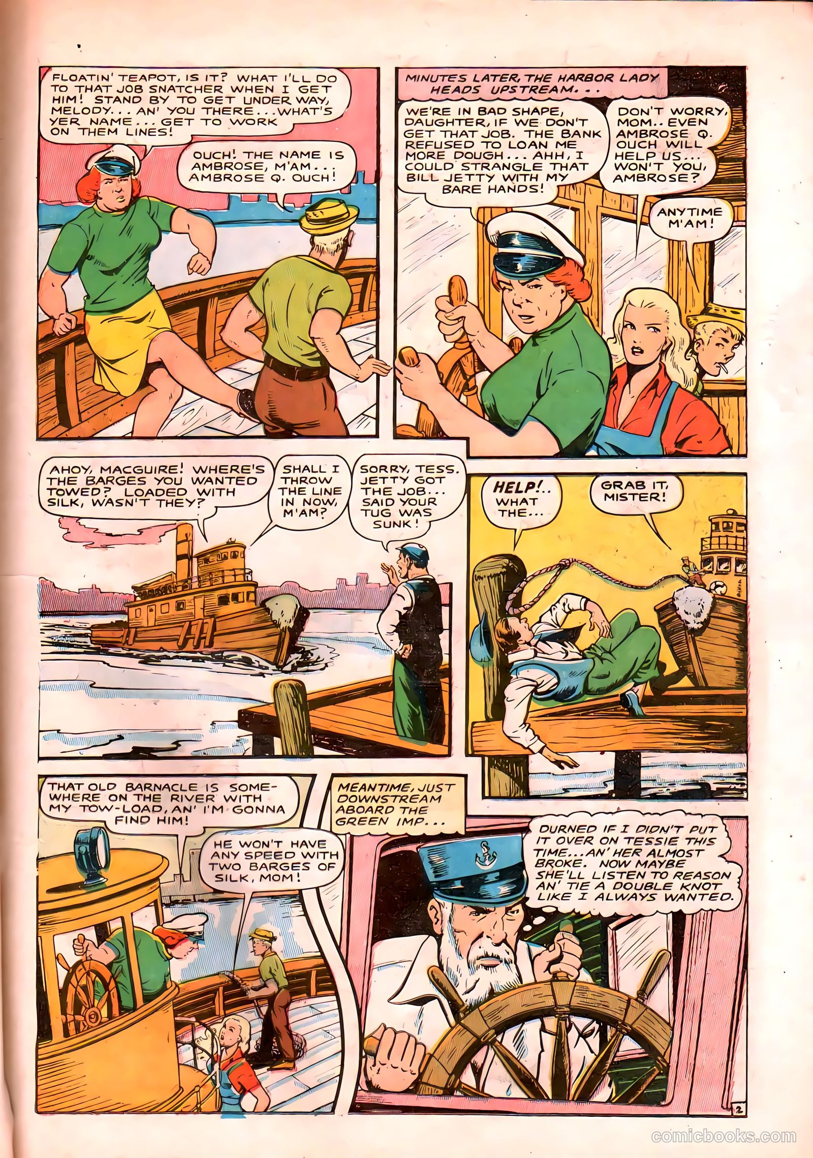 Seven Seas Comics #1 (1946) — page 15 of 52