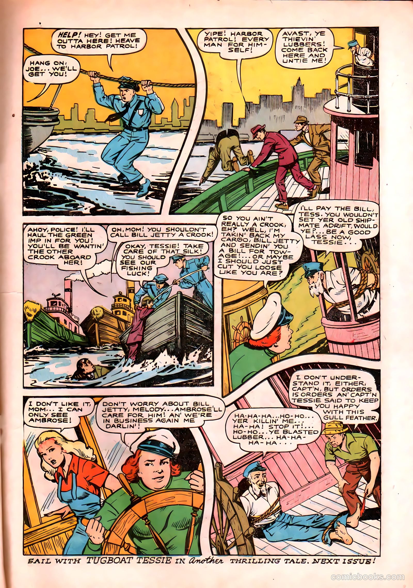 Seven Seas Comics #1 (1946) — page 19 of 52
