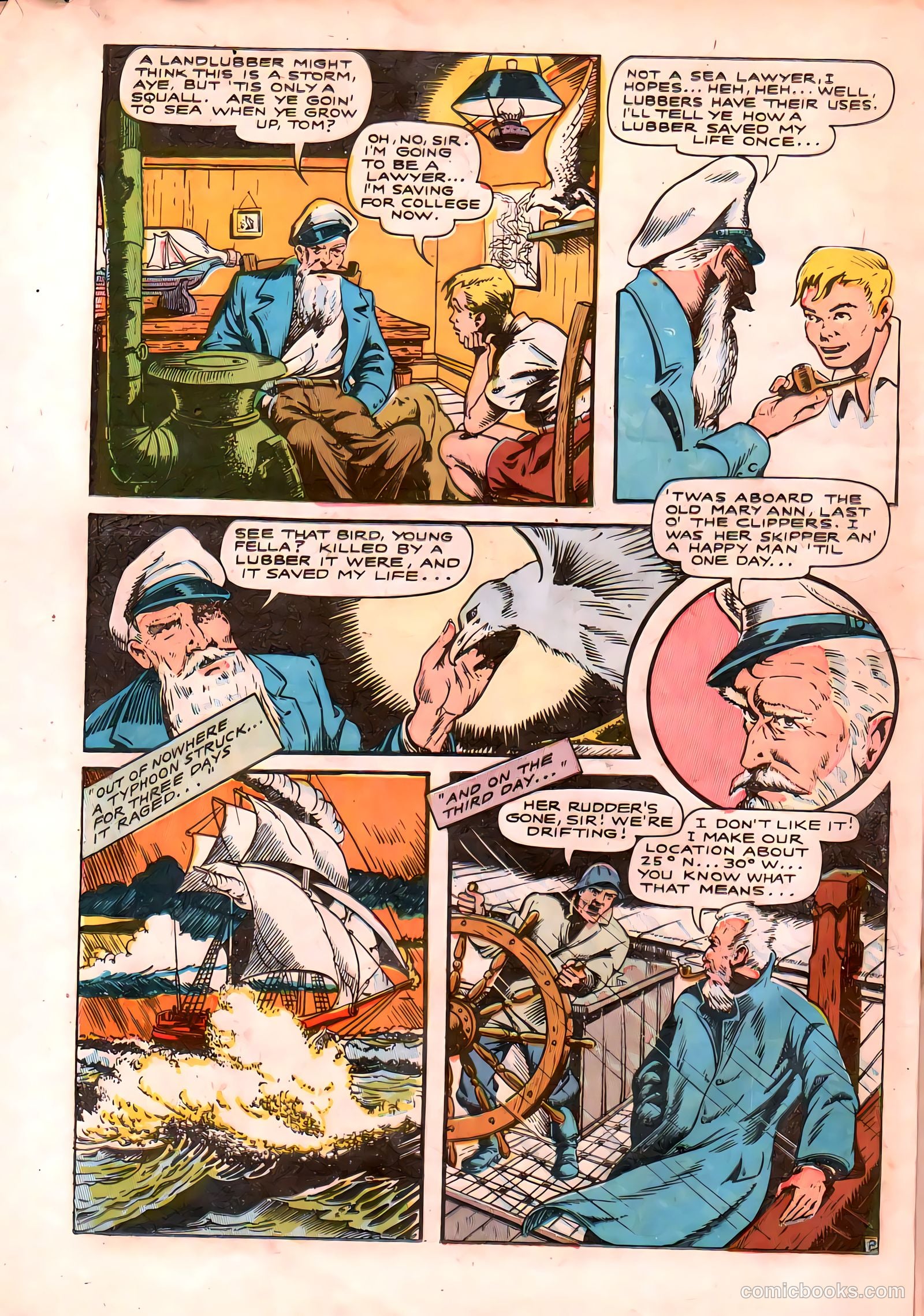 Seven Seas Comics #1 (1946) — page 32 of 52