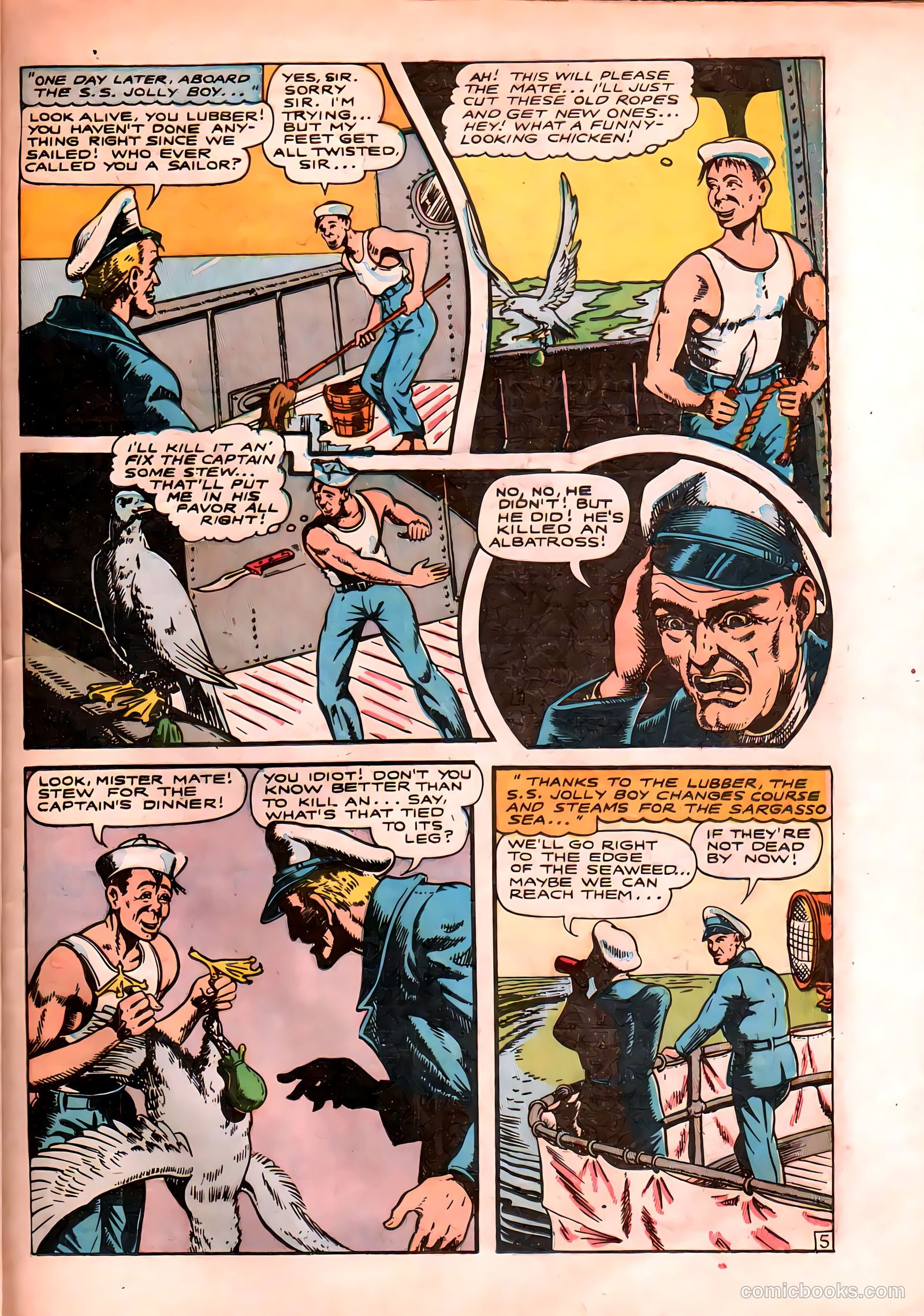 Seven Seas Comics #1 (1946) — page 35 of 52