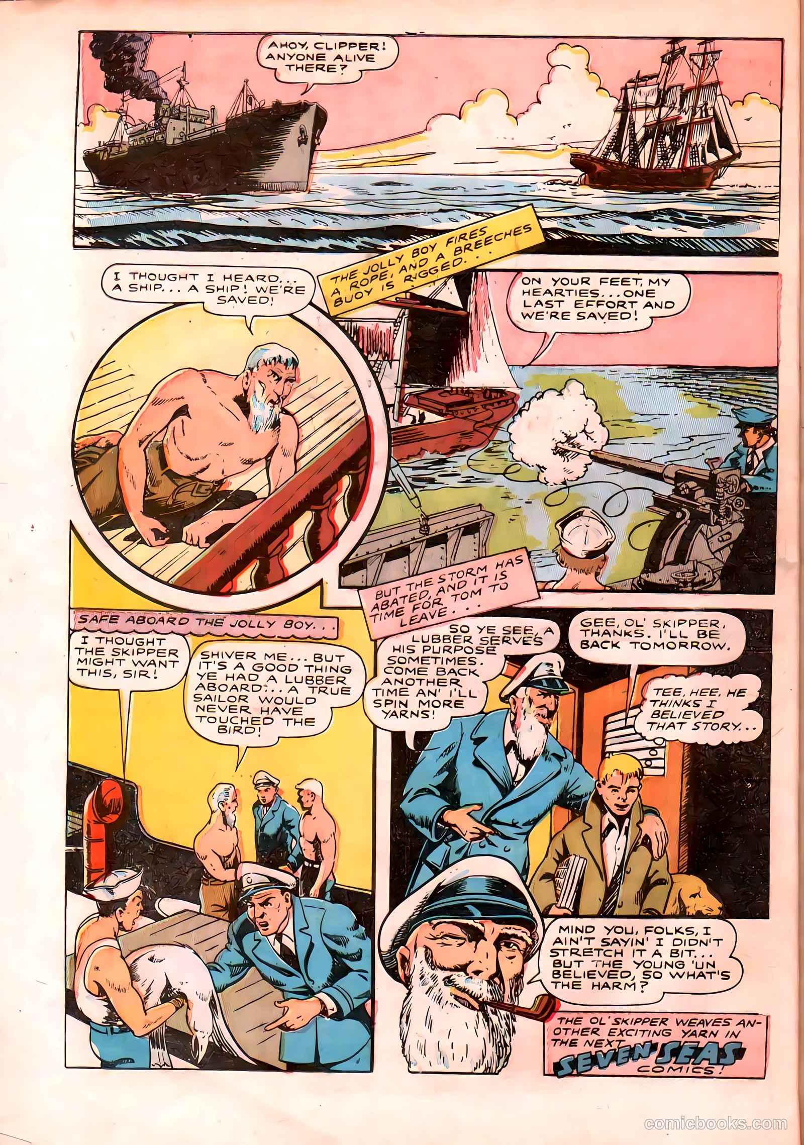 Seven Seas Comics #1 (1946) — page 36 of 52