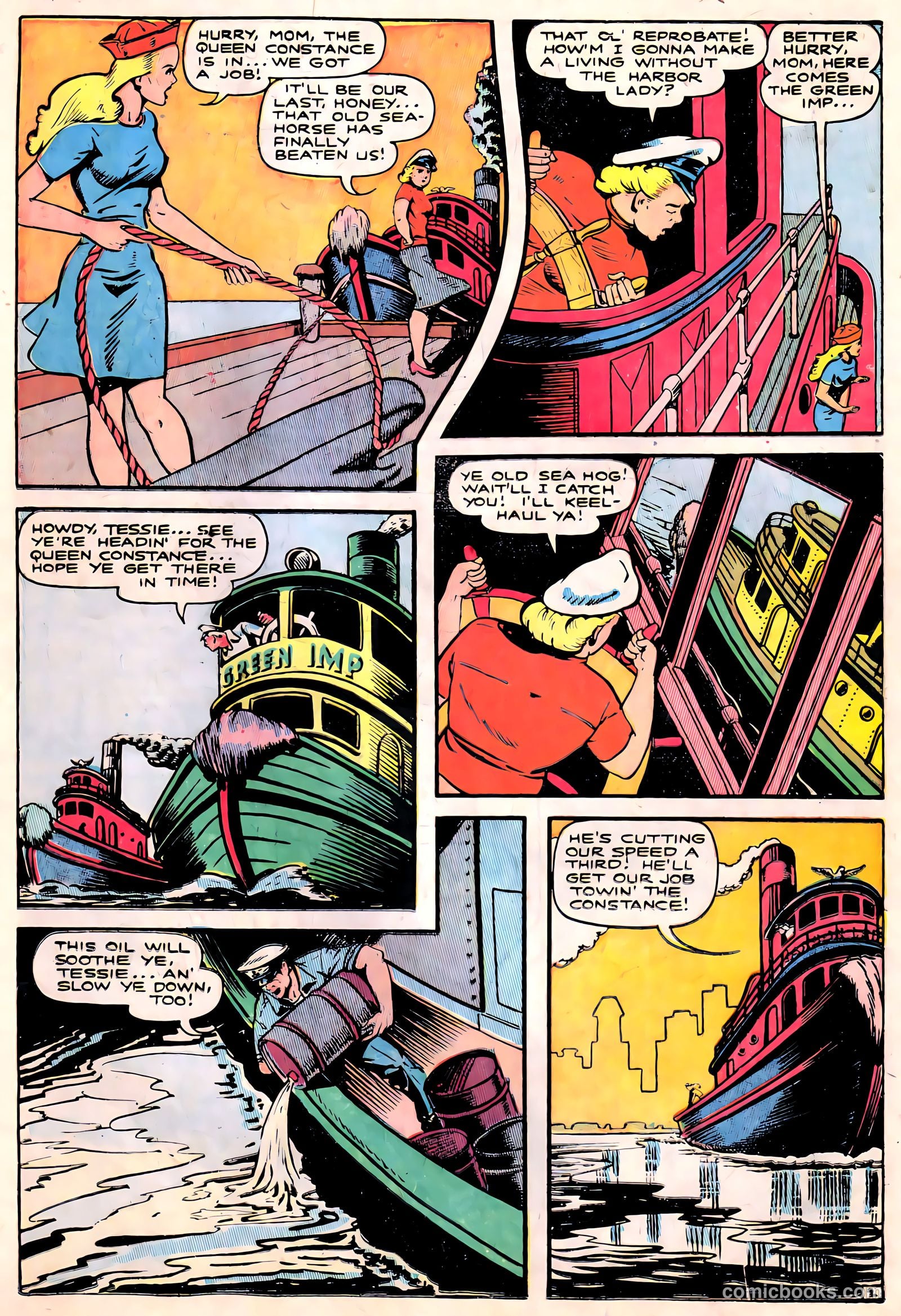 Seven Seas Comics #2 (1946) — page 15 of 52