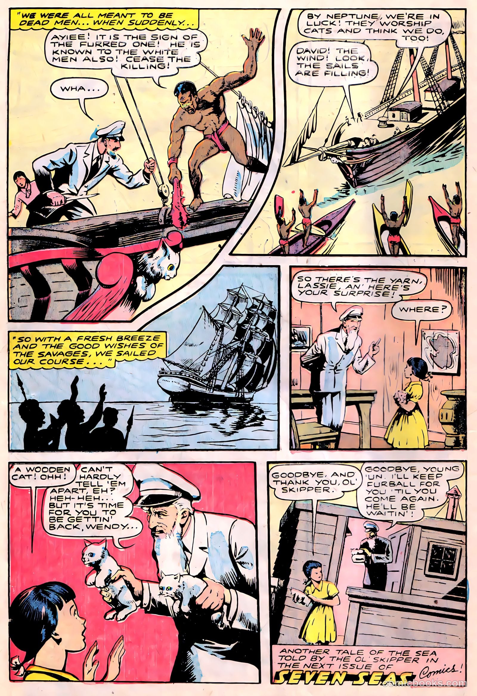 Seven Seas Comics #2 (1946) — page 36 of 52