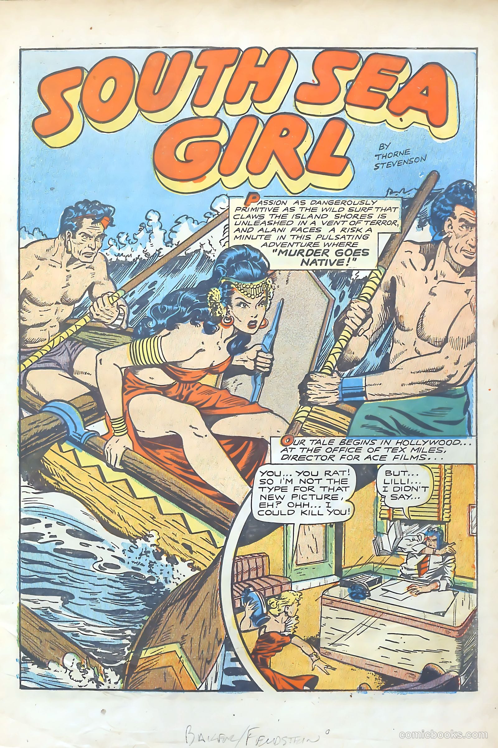 Seven Seas Comics #4 (1947) — page 3 of 36
